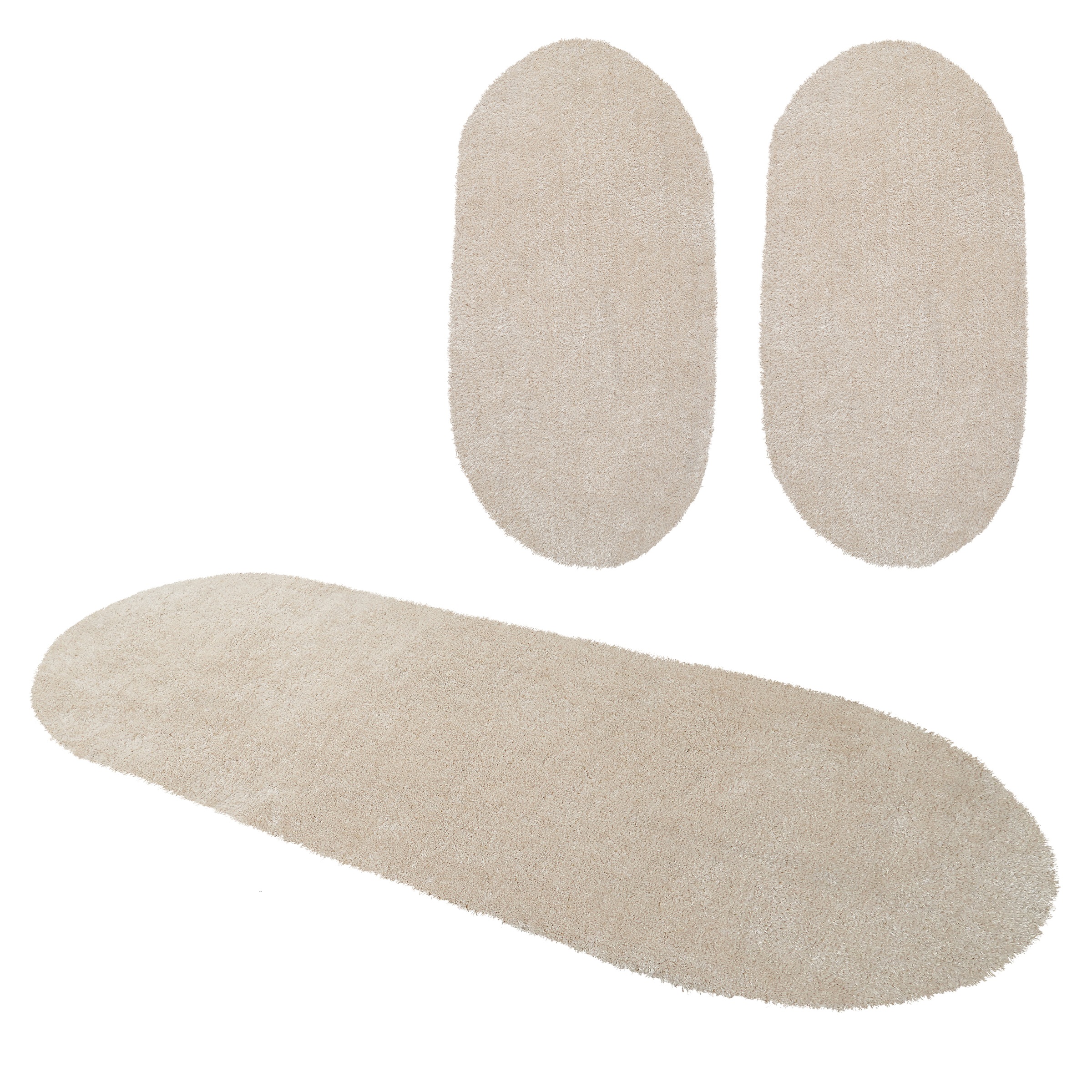 Bruno Banani Hochflor-Bettumrandung "Dana Teppich, Kundenliebling" Höhe 30 günstig online kaufen