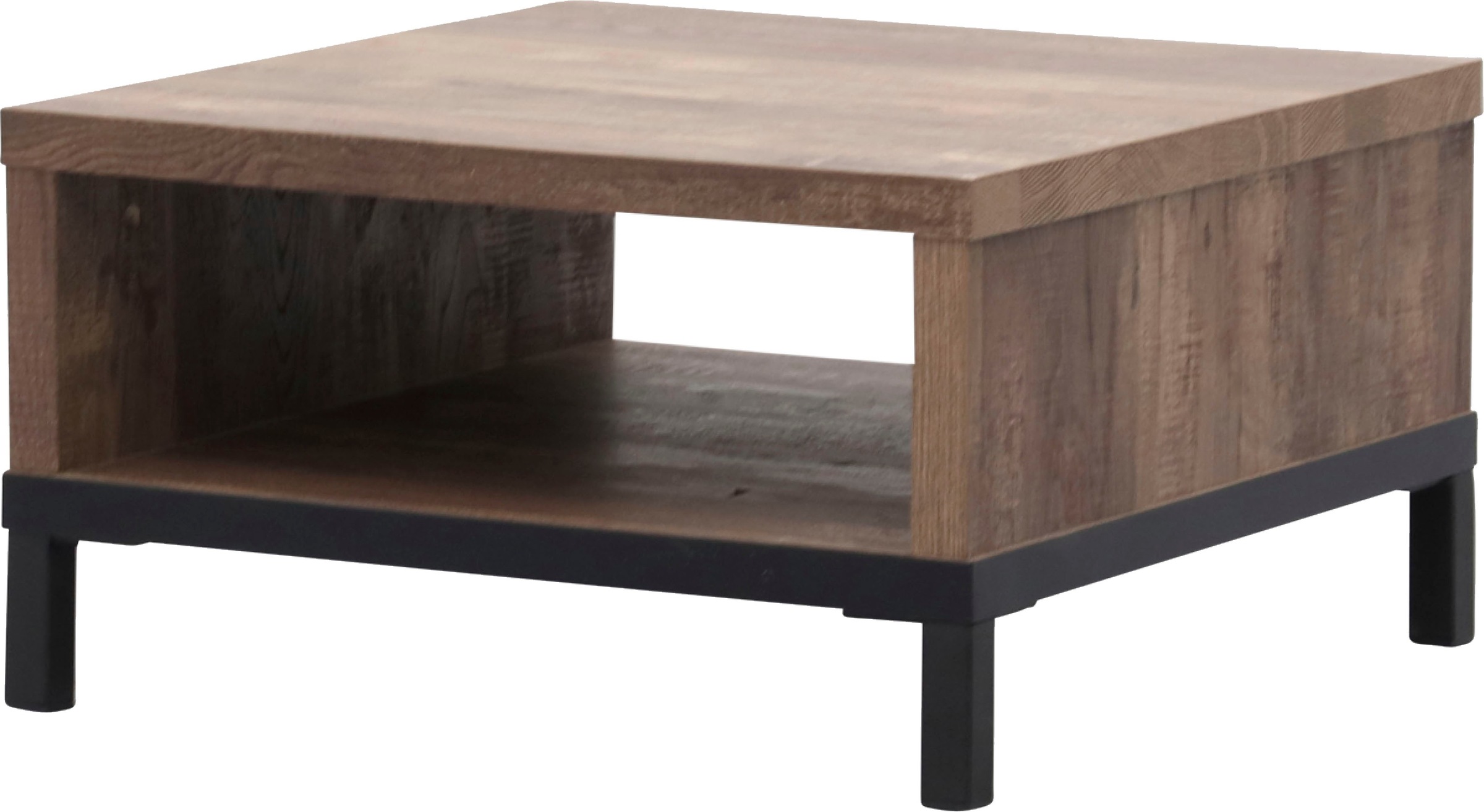 OMG Design Couchtisch »Stanley«, (1 St.), Zeitloser Landhausstil, mit Metallgestell