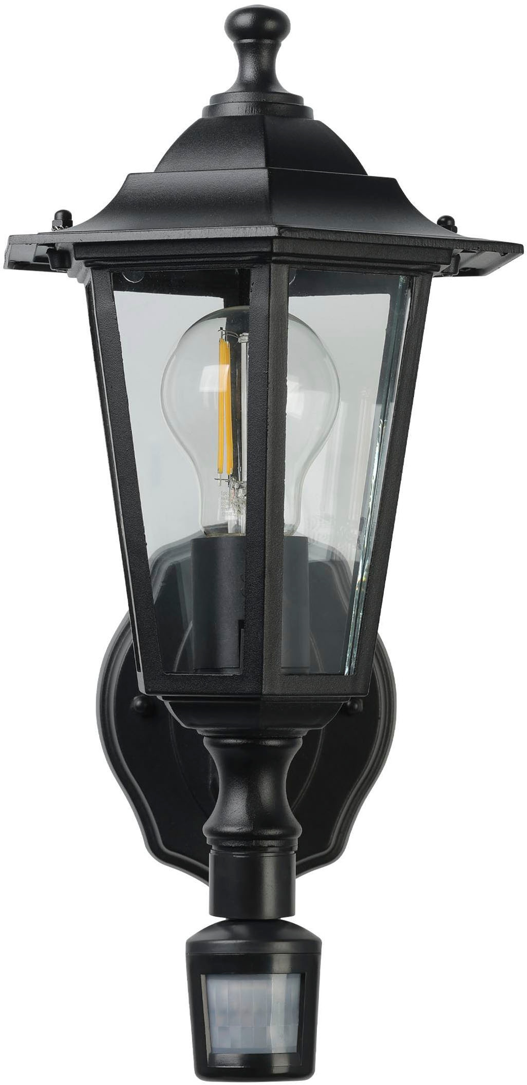 EGLO Wandleuchte »Laterna 4 Außen-Wandlampe, Außenleuchte, Aluguss und Glas, E27, IP44« E27 1 Stk.