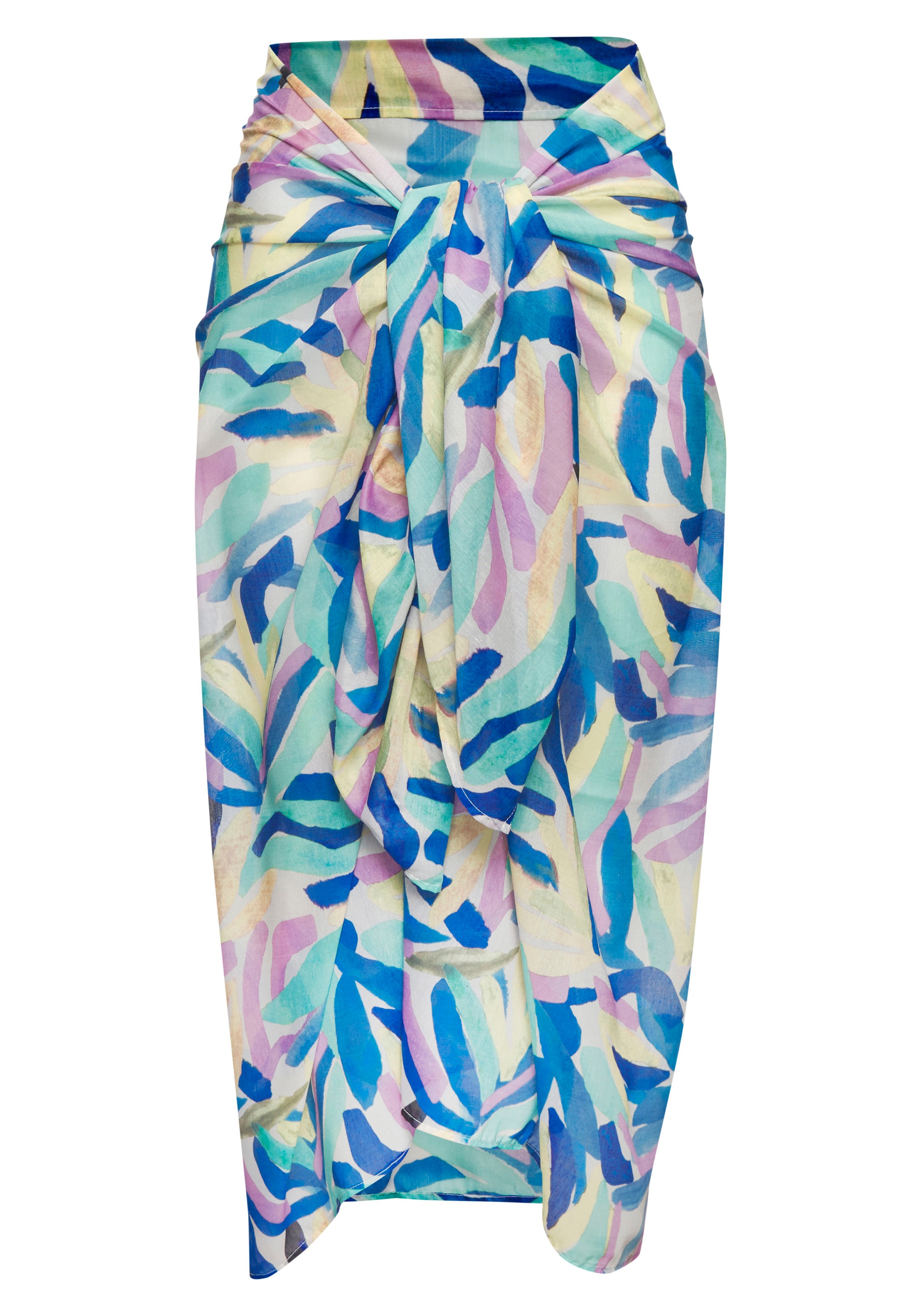 s.Oliver Strandrock mit Animalprint günstig online kaufen