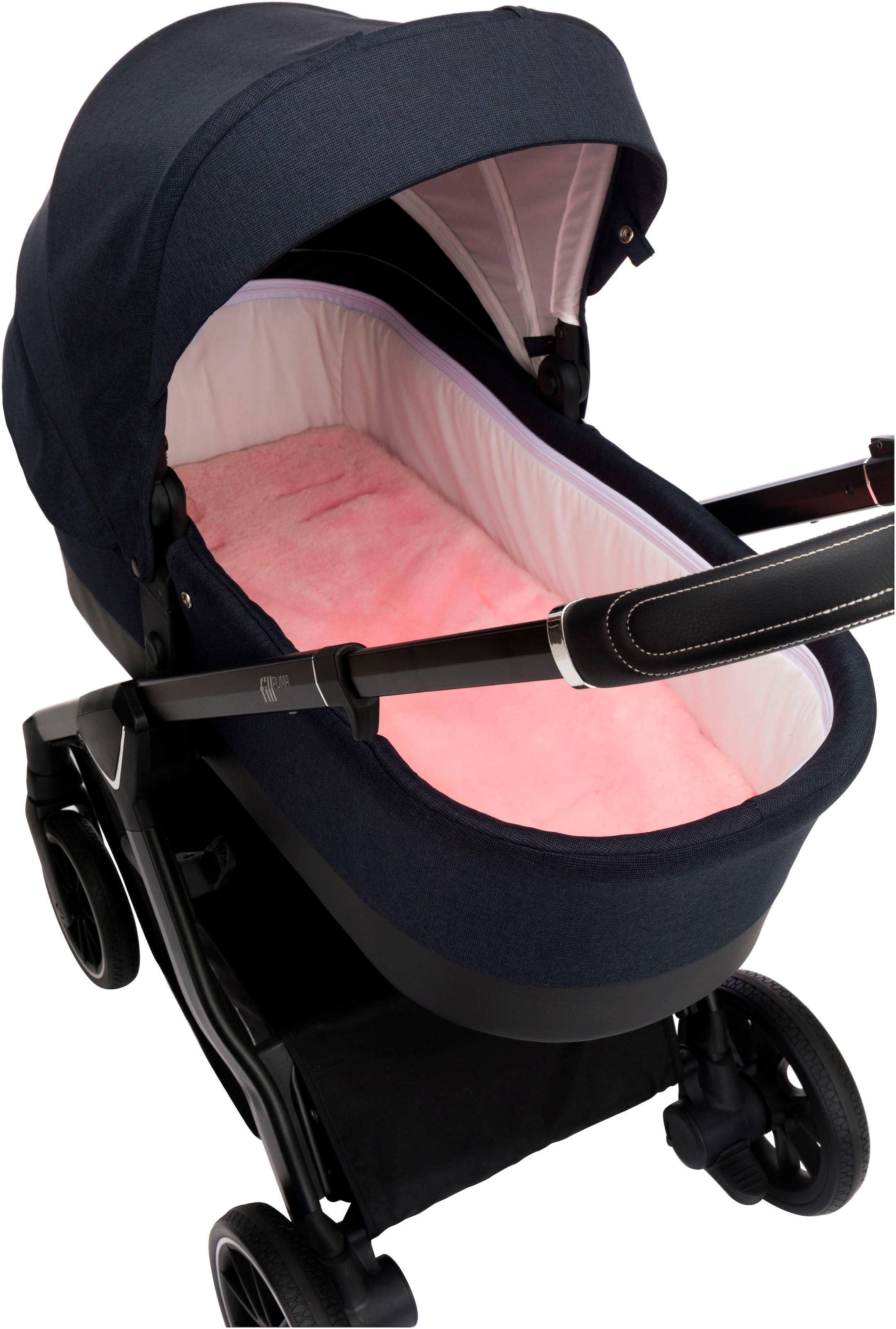 Fillikid Babylammfell »Lammfelleinlage 73x33,5 cm, rosa«