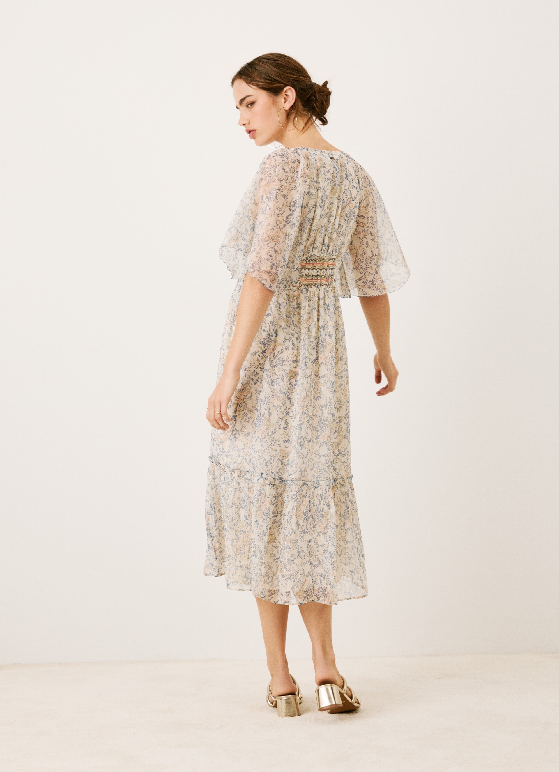 Pepe Jeans Maxikleid "MAY", mit Paisleymuster, im Boho-Stil günstig online kaufen