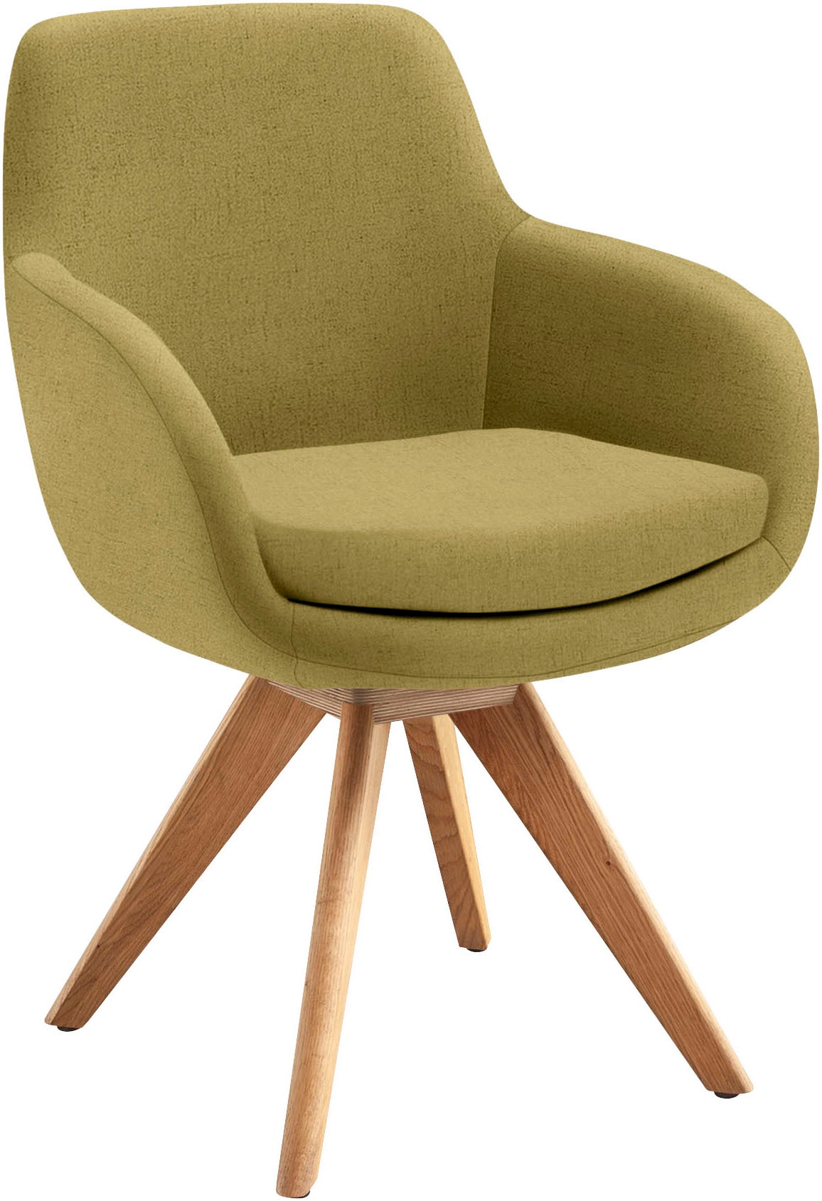 Musterring Esszimmerstuhl "Tavia" (Set;Sitzkissen) 2 Stk.Stativgestell Eich günstig online kaufen