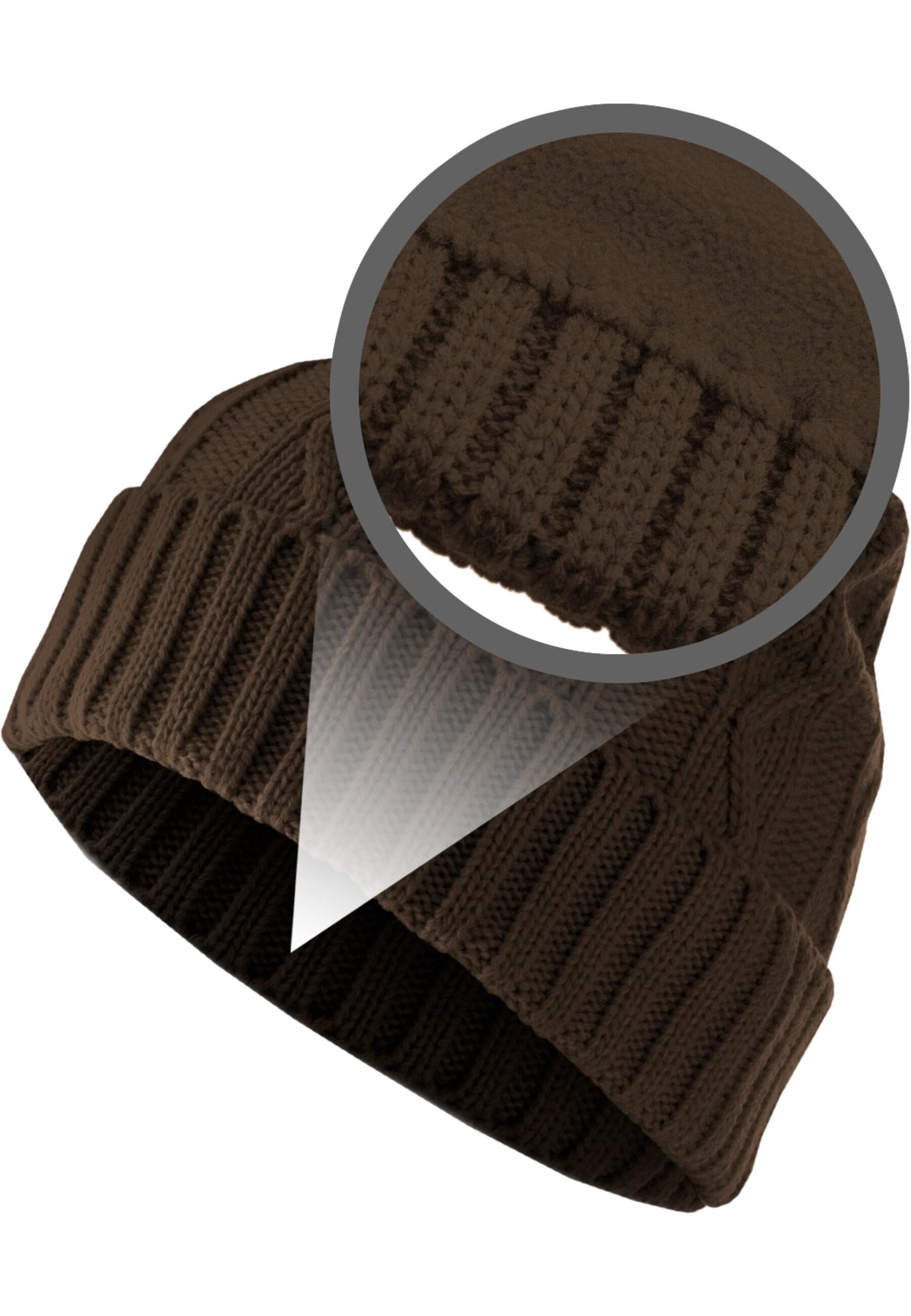 MSTRDS Beanie »MSTRDS Unisex Beanie Cable Flap«, (1 St.)