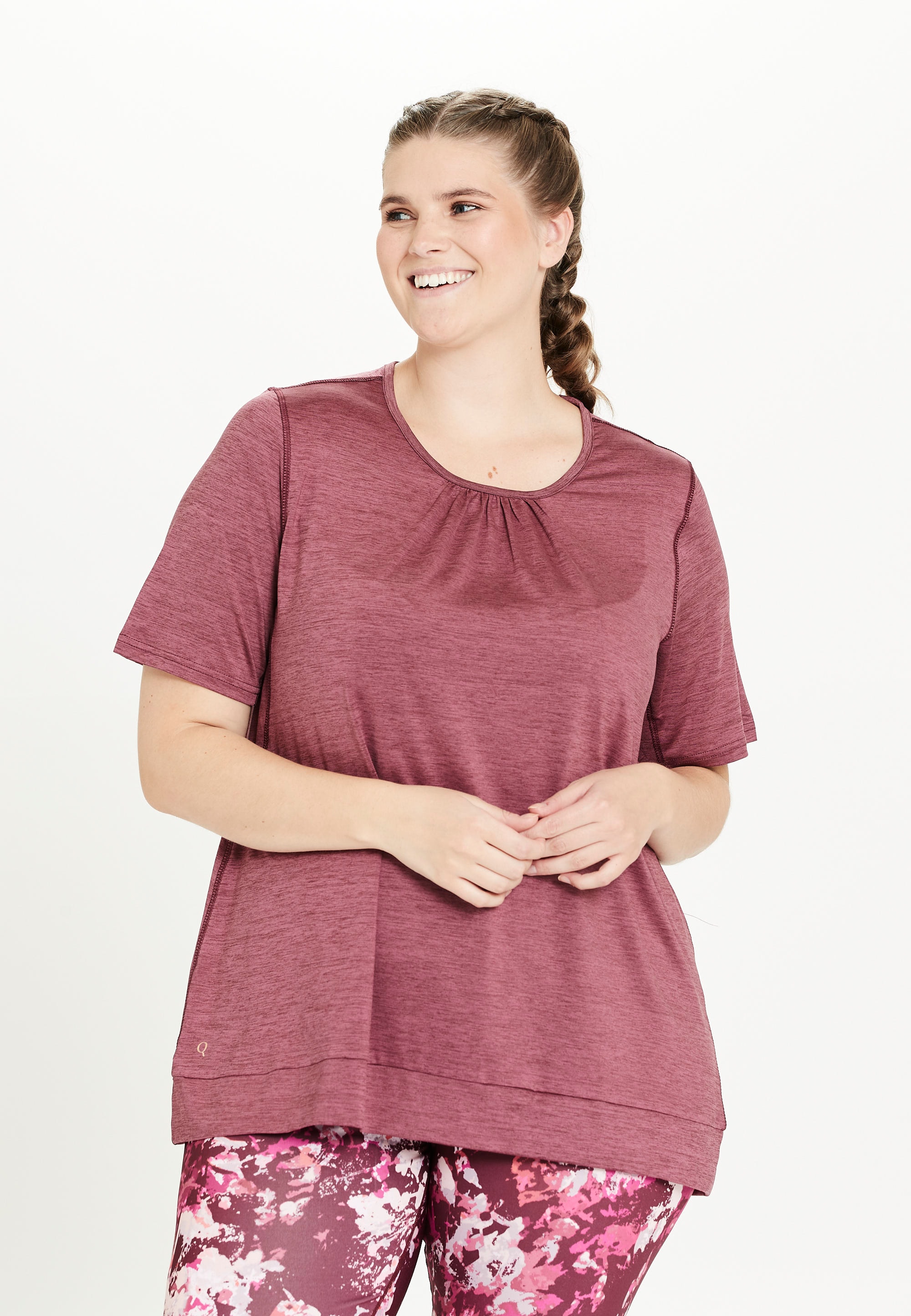 Q by Endurance Funktionsshirt "BREE MELANGE" 1 Stk. tlg. mit QUICK DRY-Tech günstig online kaufen
