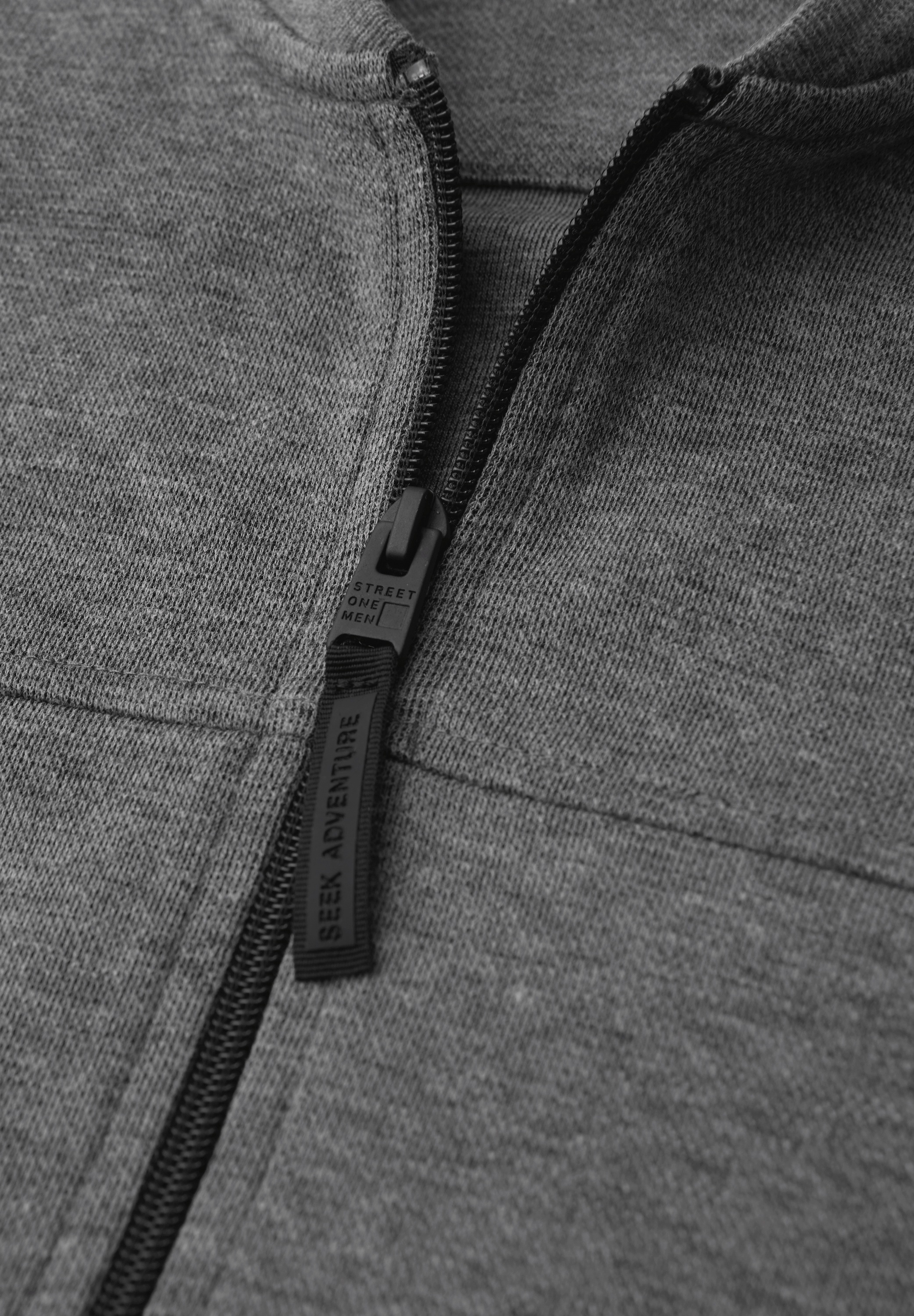 STREET ONE MEN Blouson ohne Kapuze mit Taschen-Detail