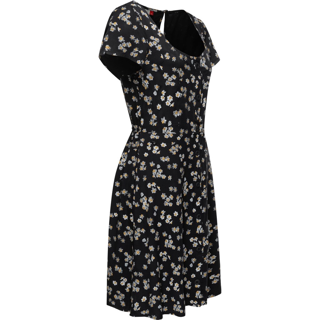 Ragwear Blusenkleid »Anerley«, stylisches Sommerkleid mit Allover Print