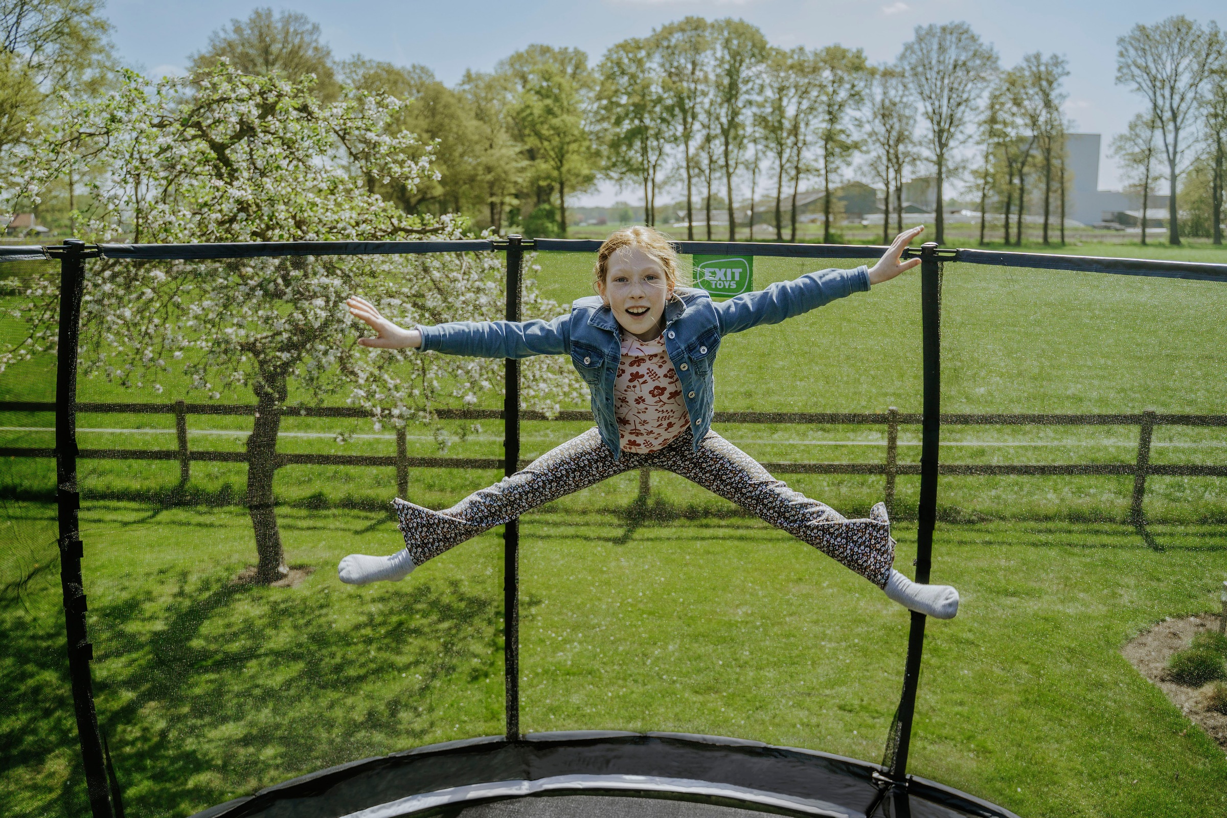 EXIT Gartentrampolin »Allure Classic«, mit Sicherheitsnetz