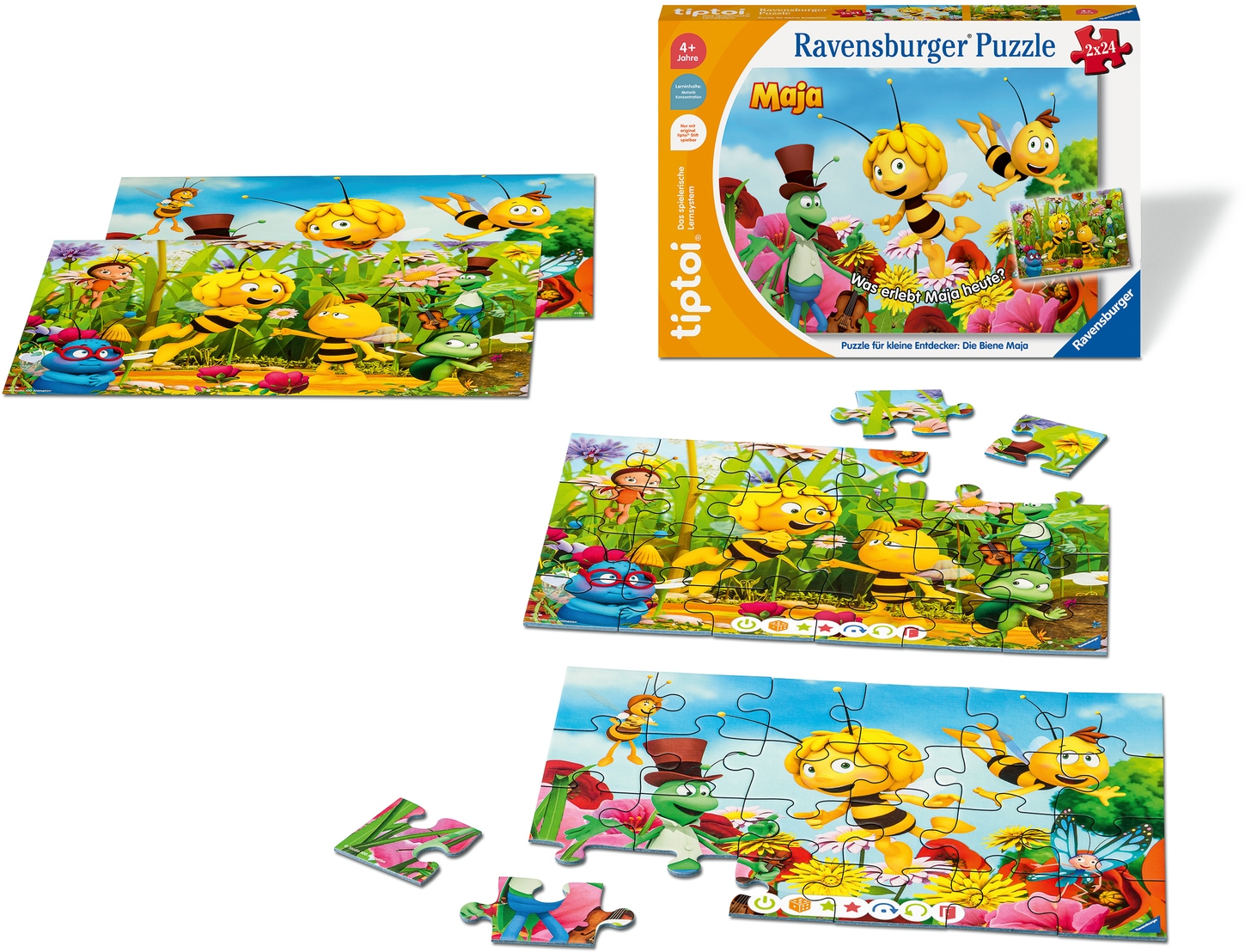Ravensburger Puzzle »tiptoi® Puzzle für kleine Entdecker: Die Biene ...