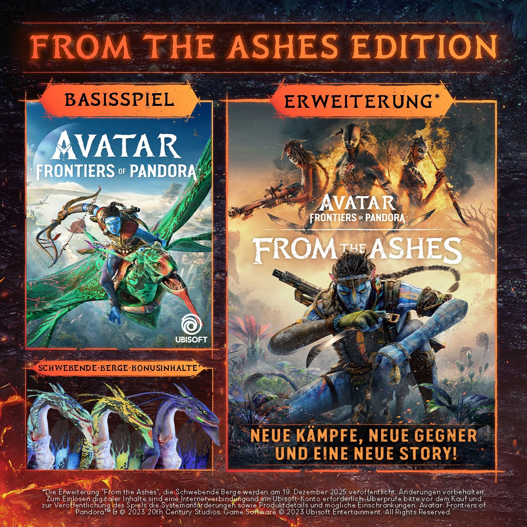 UBISOFT Spielesoftware »Avatar Frontiers of Pandora - From the Ashes Edition« Xbox Series X