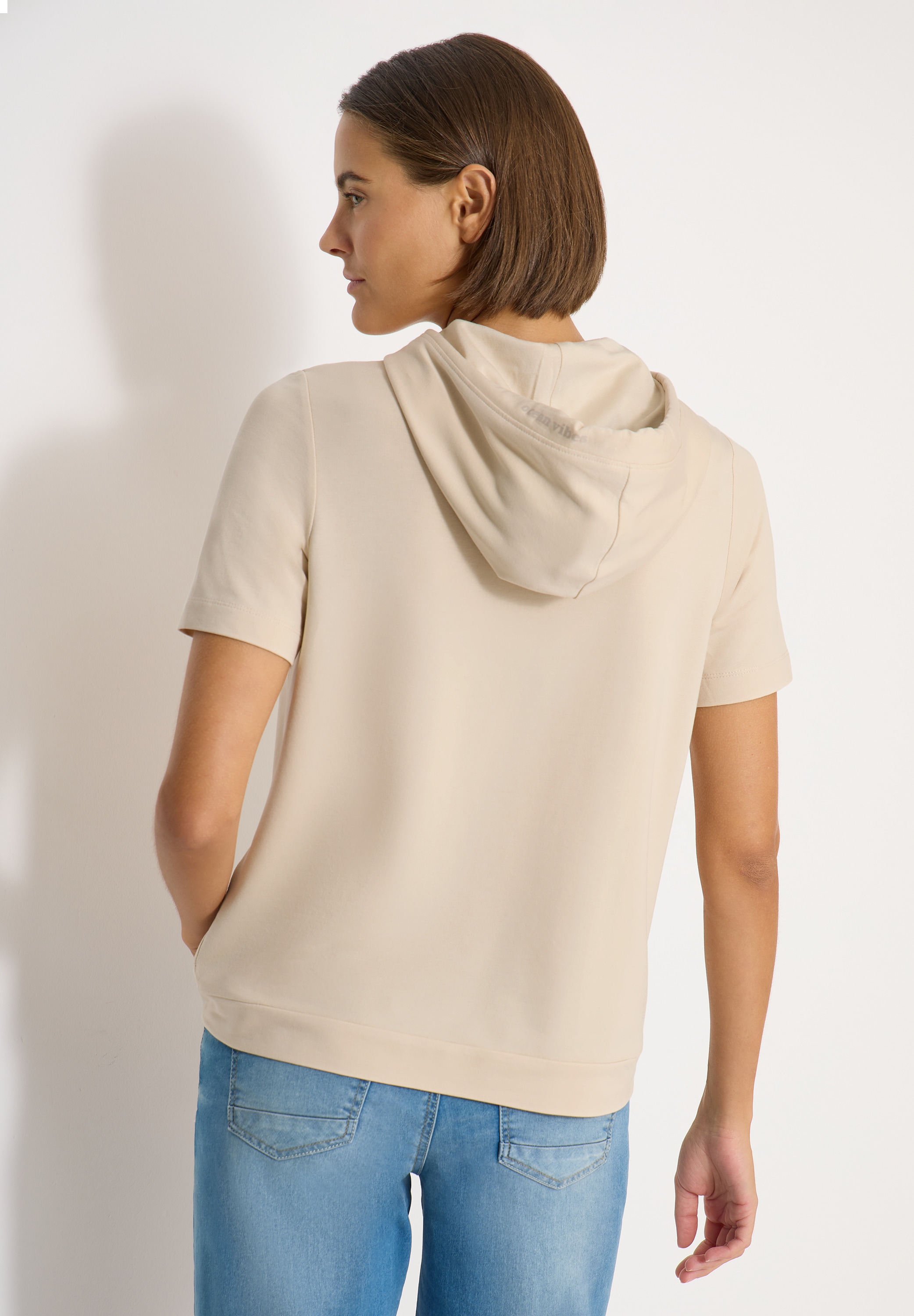 Cecil Kapuzenshirt mit Kapuze mit Tunnelzugband