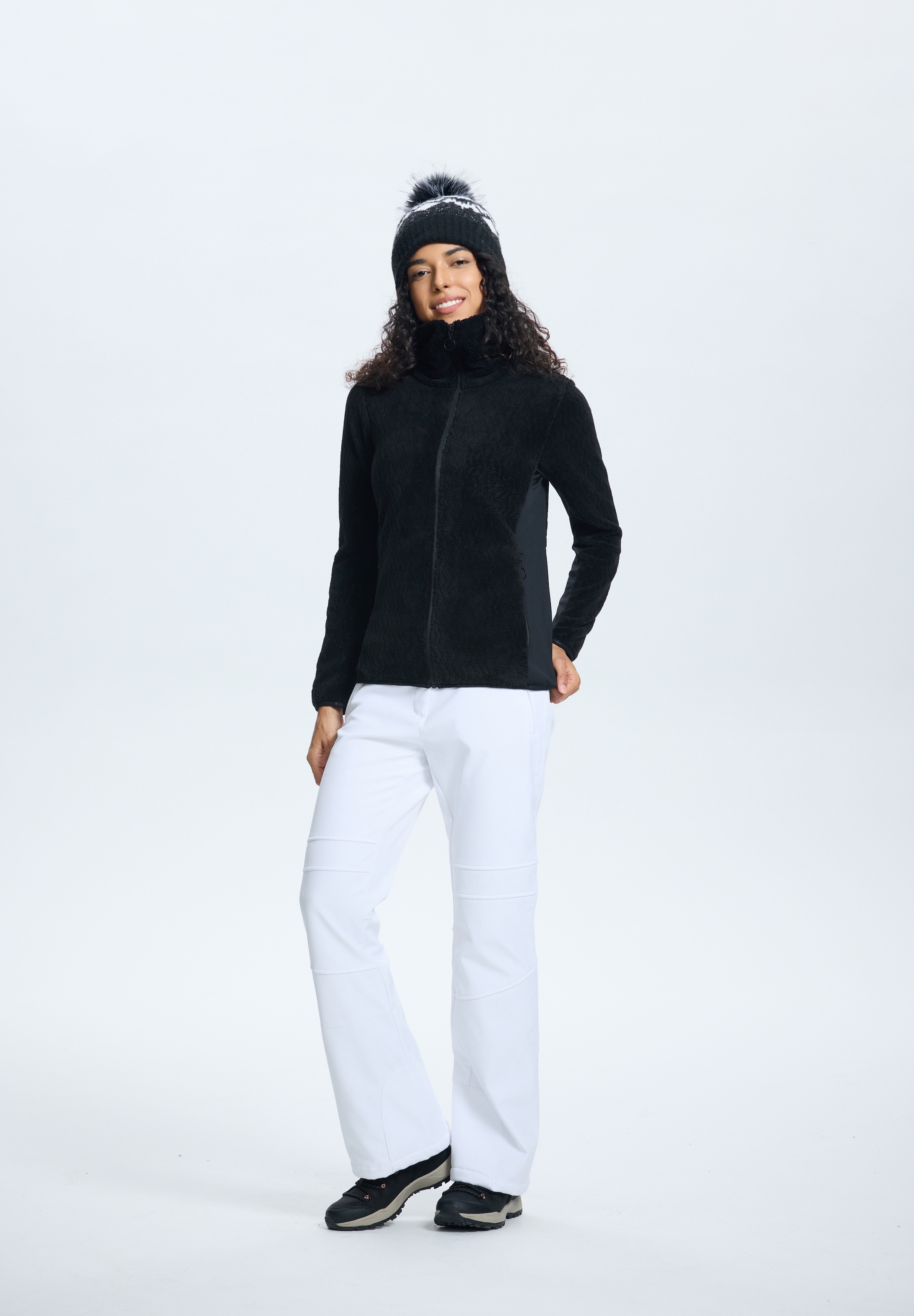 Icepeak Fleecejacke "ICEPEAK ELLAVILLE" 1 Stk. tlg. sportlicher Stil, schne günstig online kaufen