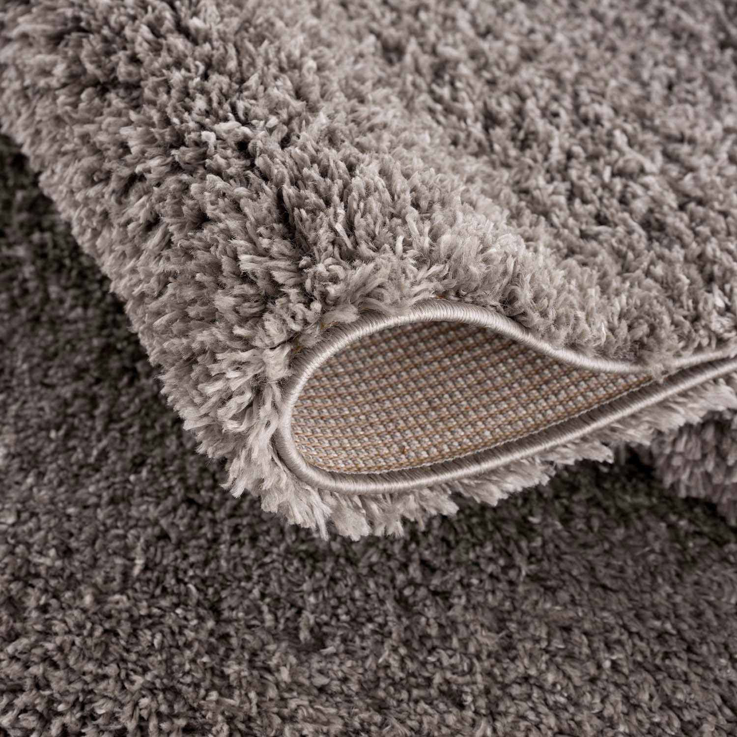 Carpet City Hochflor-Läufer »Pulpy 100«, rechteckig, 30 mm Höhe, besonders weich, mit Fransen, Uni Farben