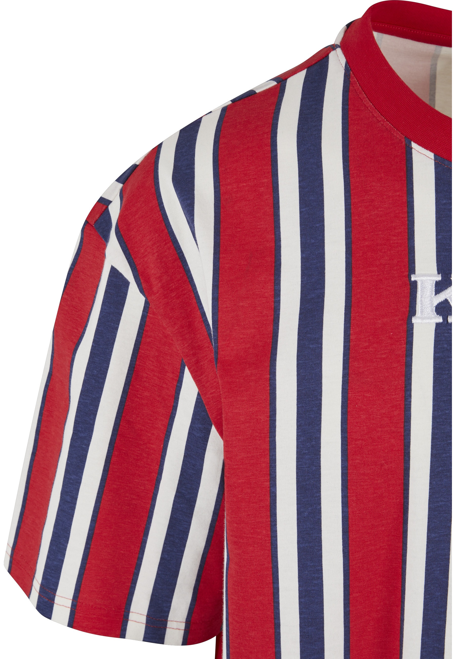 Karl Kani T-Shirt »Karl Kani Herren KM241-034-1 Karl Kani Retro Striped Tee« 1 Stk.