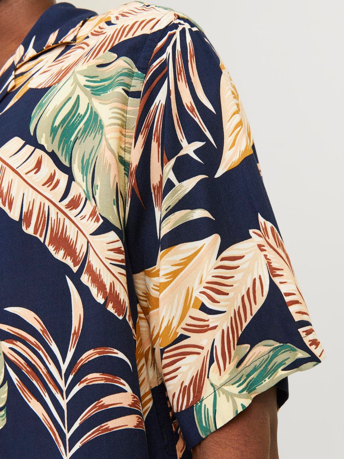 Jack & Jones Hawaiihemd »JJEJEFF AOP RESORT SHIRT SS SN«