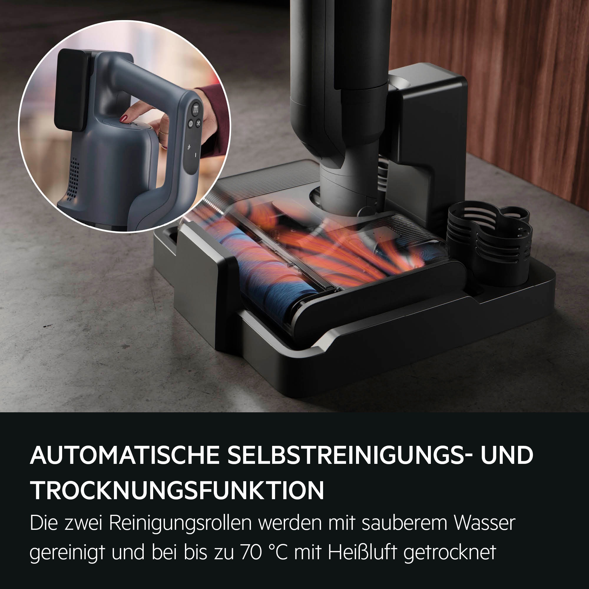 AEG Nass-Trocken-Sauger »ULTIMATE 8000 WET&DRY 2in1
(AW82U1DB)«, 2in1 Nass- Trockenreinigung & Handsauger, automatische Selbstreinigung