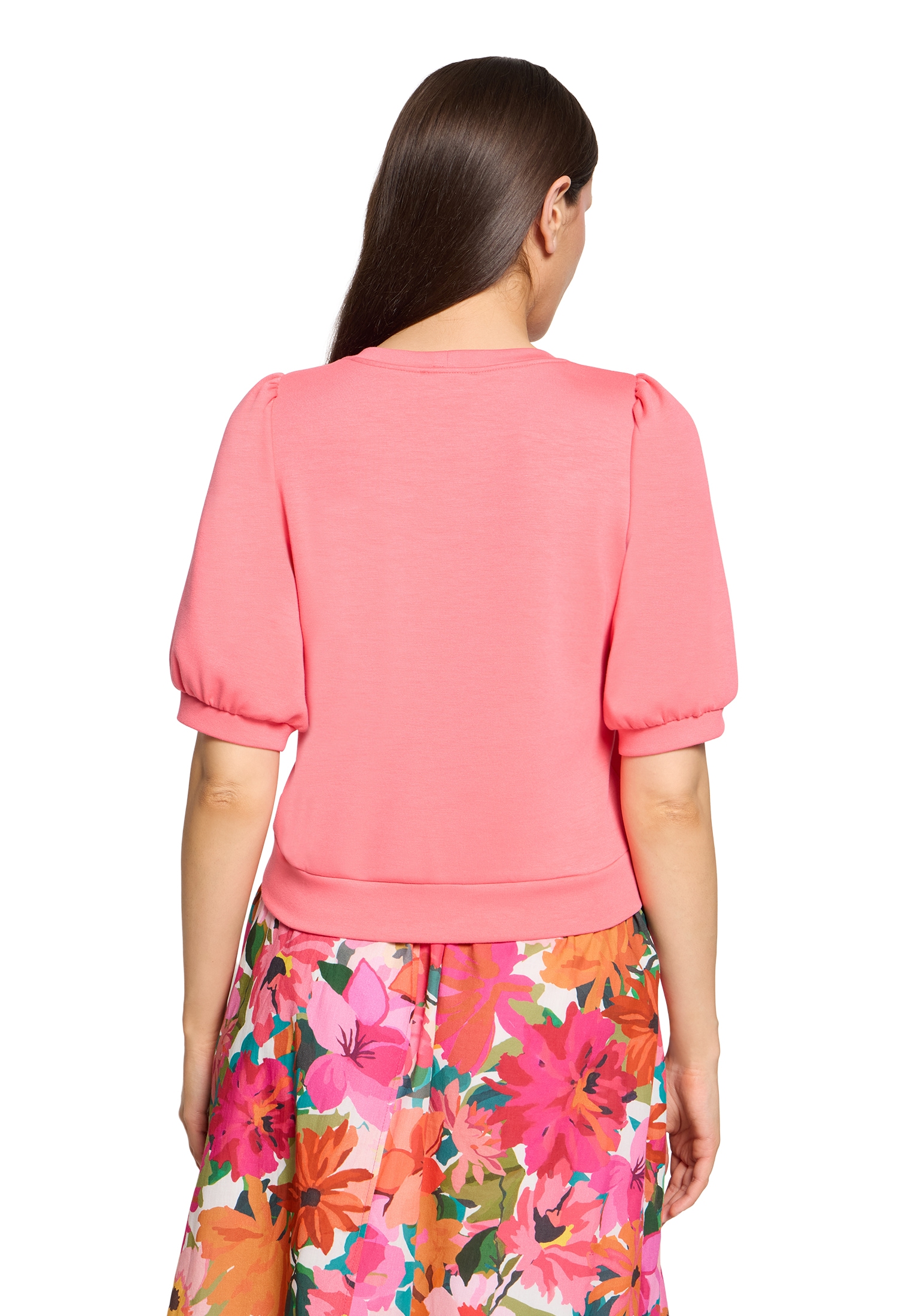 Vera Mont Kurzarmshirt »Damen mit Rundhalsausschnitt« 1