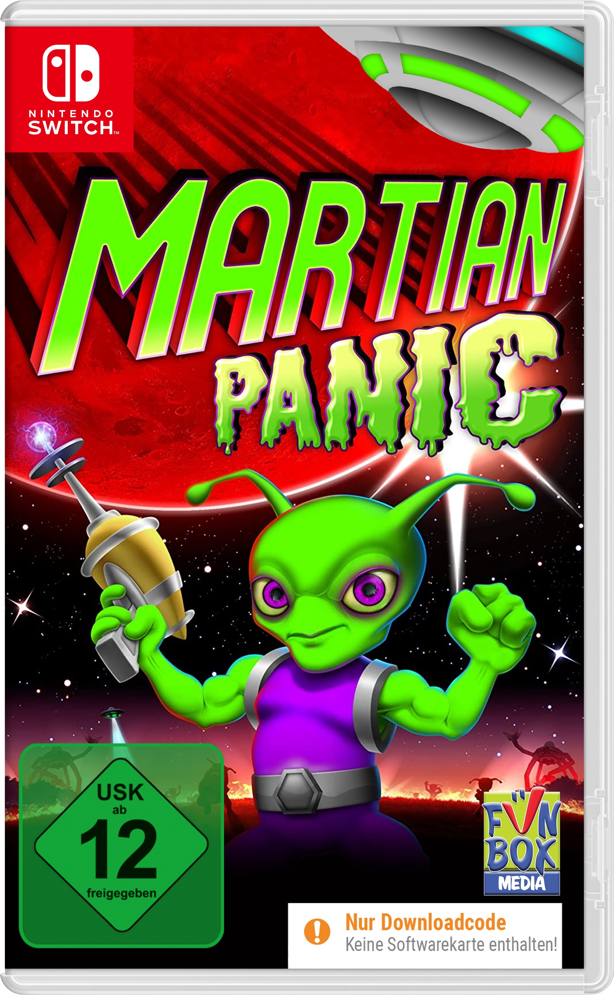  Spielesoftware »Martian Panic (Code in...