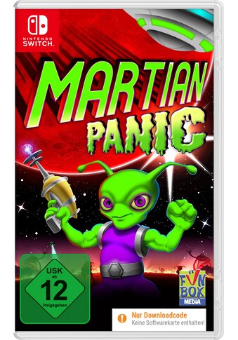 Spielesoftware »Martian Panic (Code in...