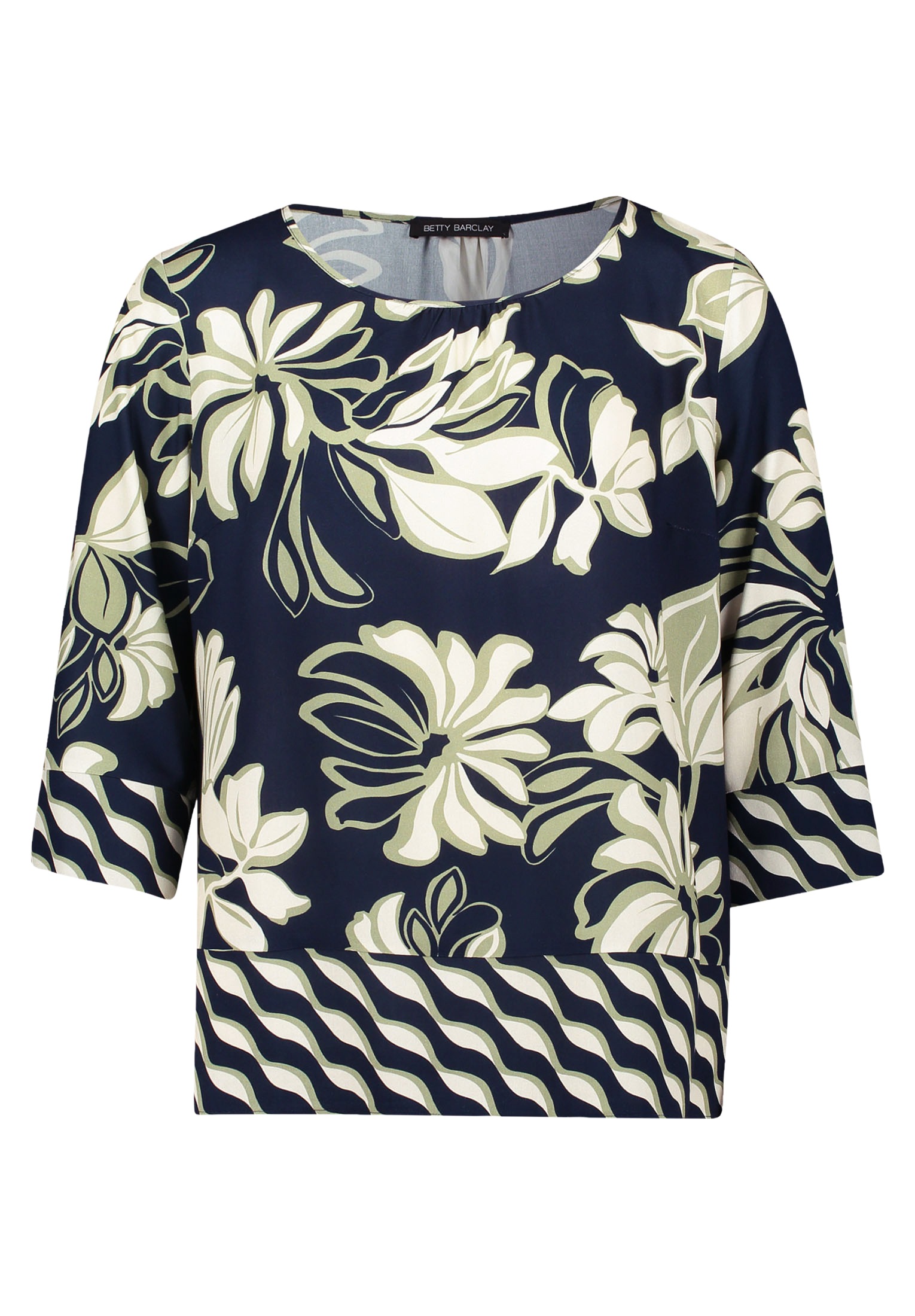 Betty Barclay Schlupfbluse "Betty Barclay Schlupfbluse mit Rundhalsausschni günstig online kaufen