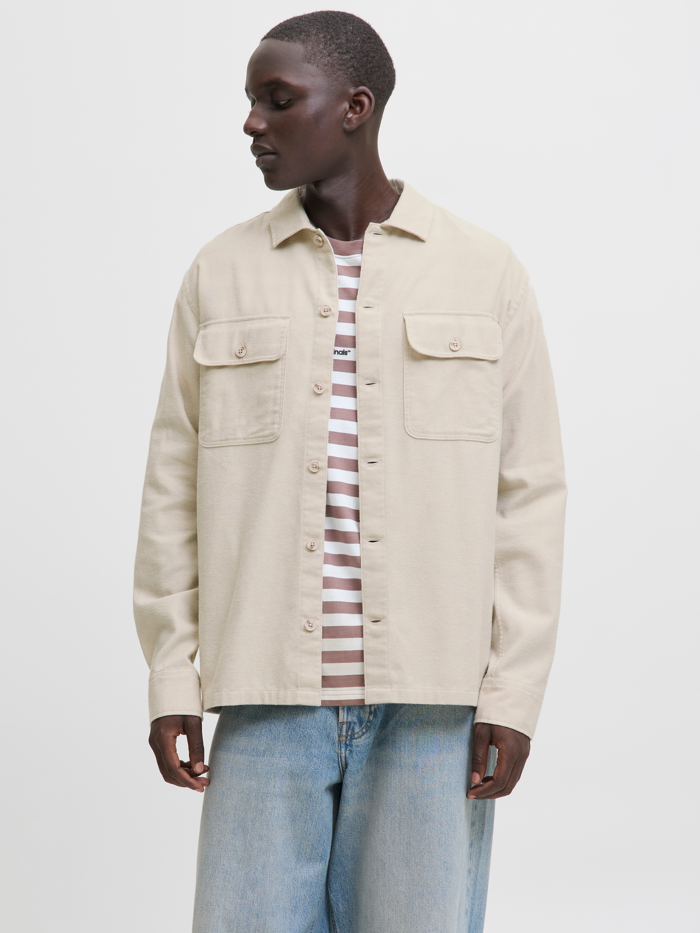 Jack & Jones Langarmhemd "JJECHARGE OVERSHIRT LS NOOS" günstig online kaufen
