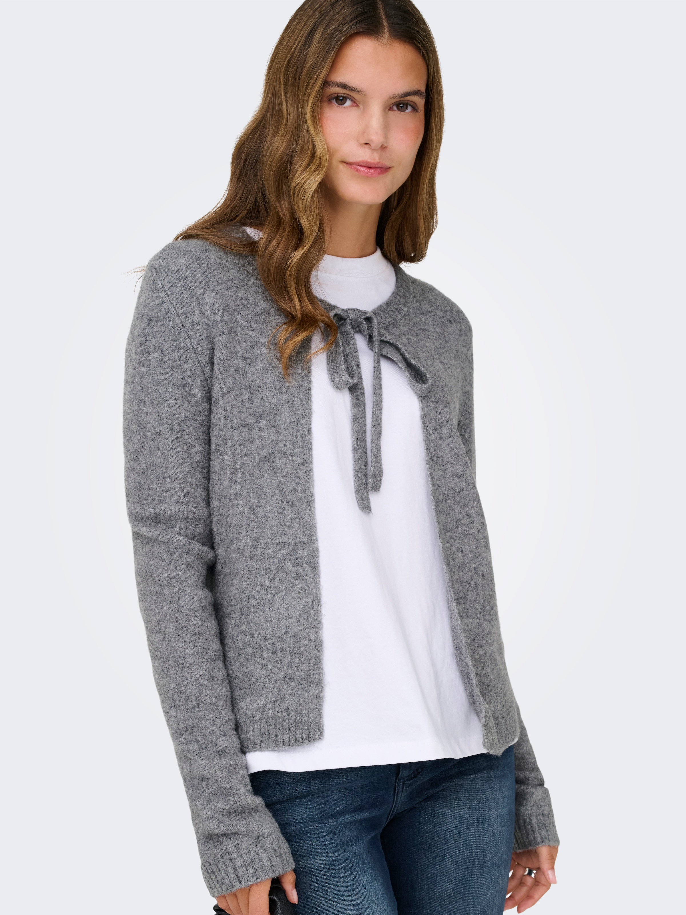 ONLY Strickjacke »ONLJESSIE LS ONE STRING CARDIGA KNT«