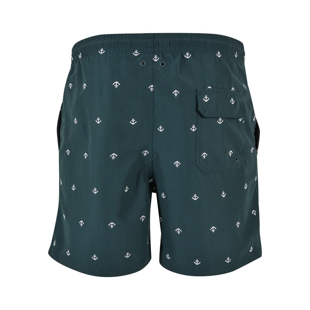 URBAN CLASSICS Badeshorts »Urban Classics Herren Embroidery Swim Shorts«