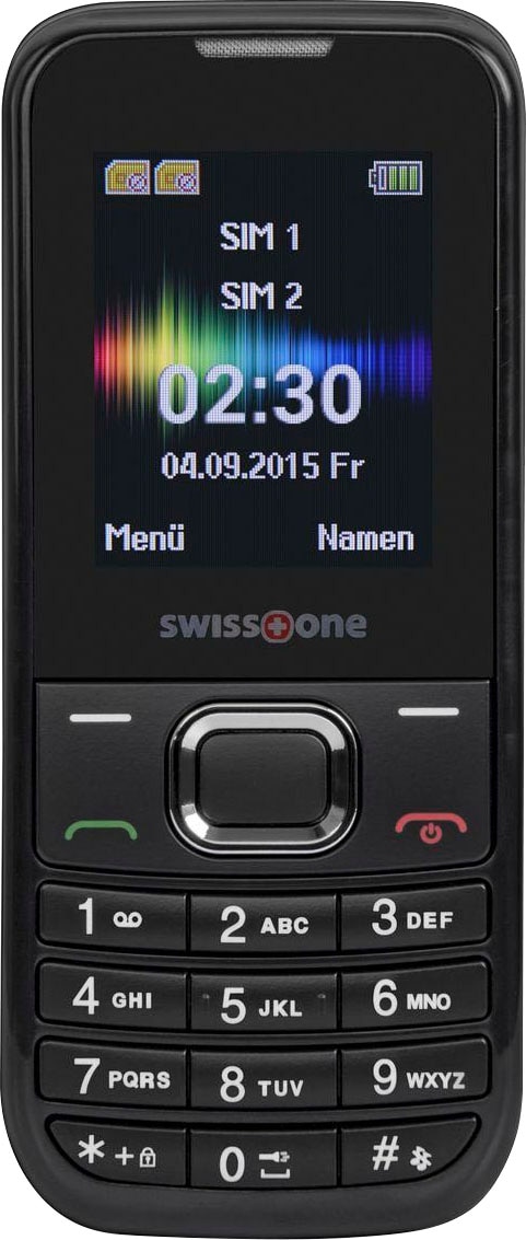 Handy »SC 230«, schwarz, 4,5 cm/1,8 Zoll