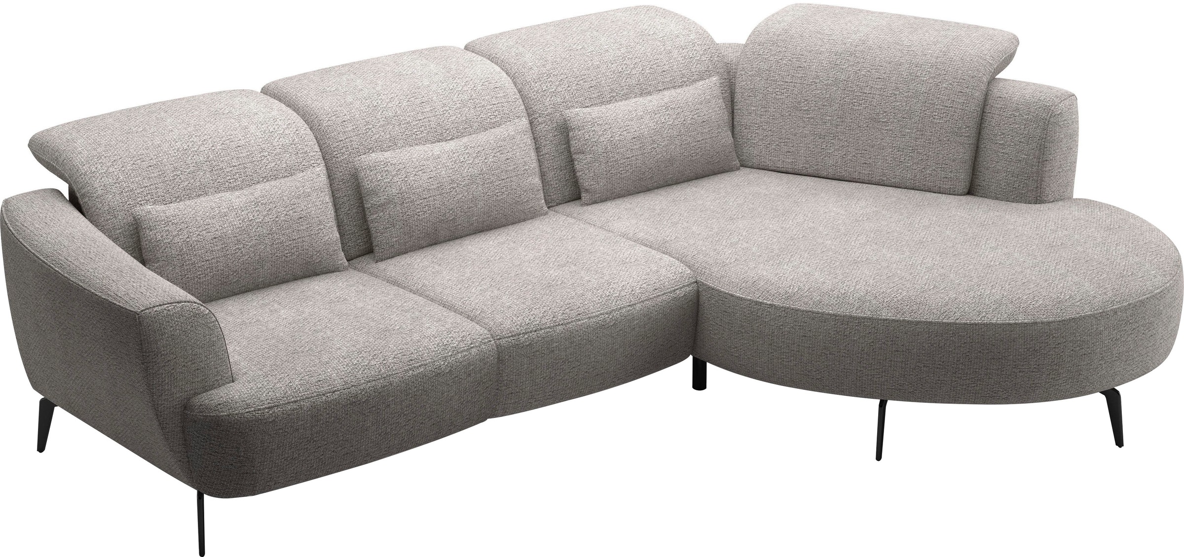 sit&more Ecksofa »Zoe«, ink.Sitztiefenverstellung, wahlweise mit Kopfteilverstellung