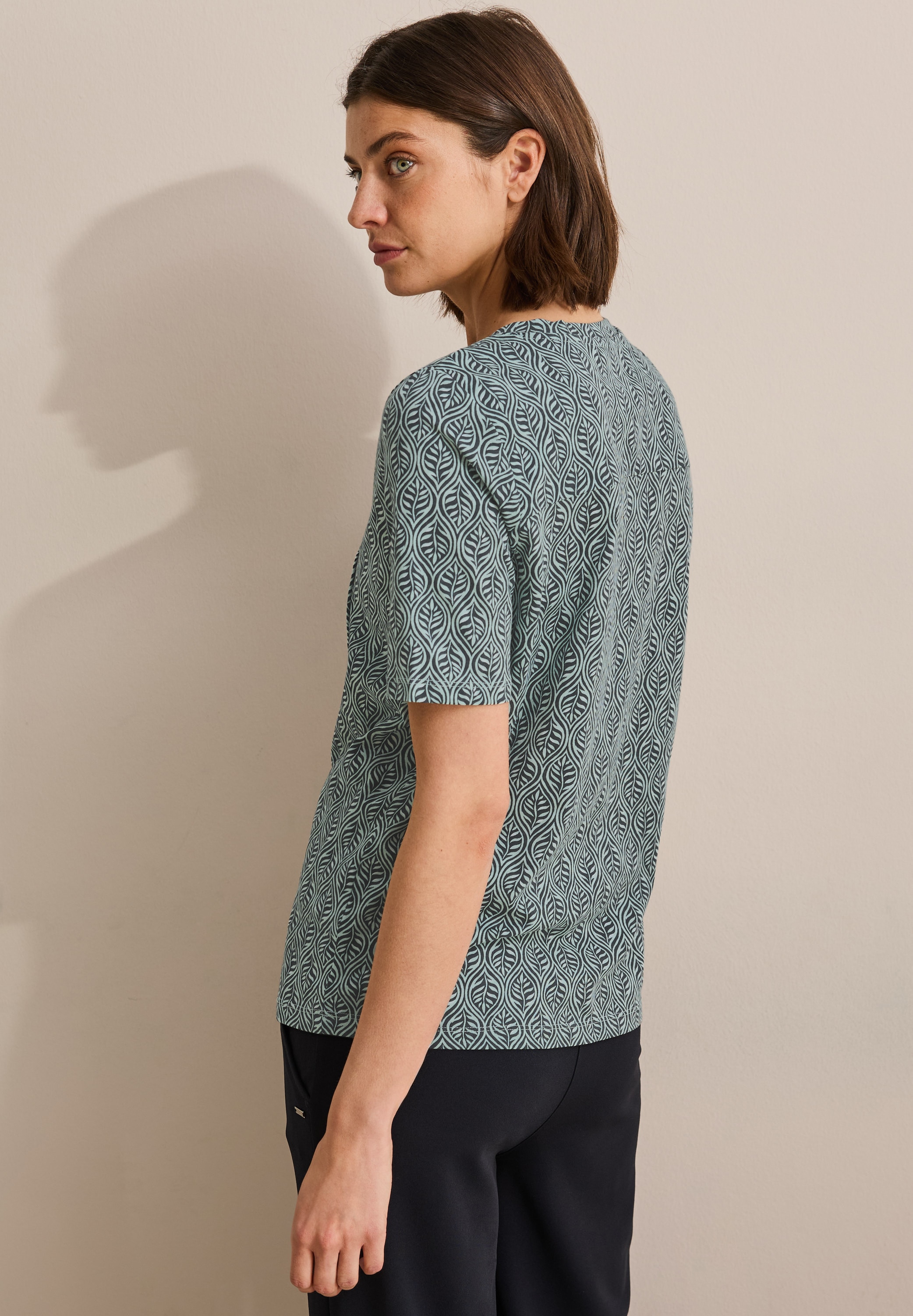 Cecil T-Shirt, aus reiner Baumwolle