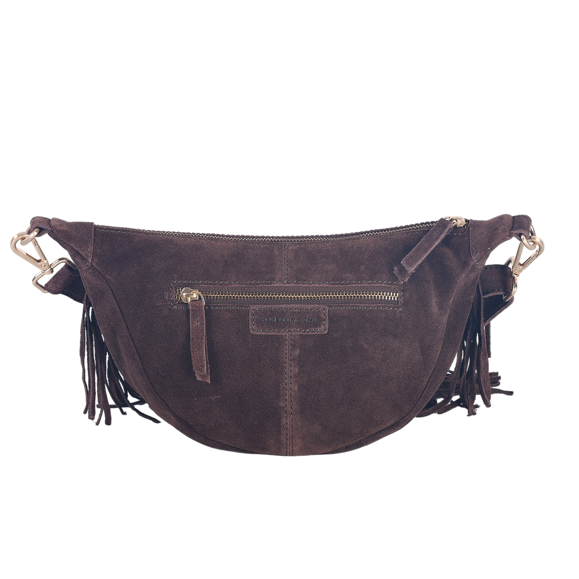 HARBOUR 2nd Handtasche »Winona« Damen Henkeltasche, Hobo mit modischen Fransen