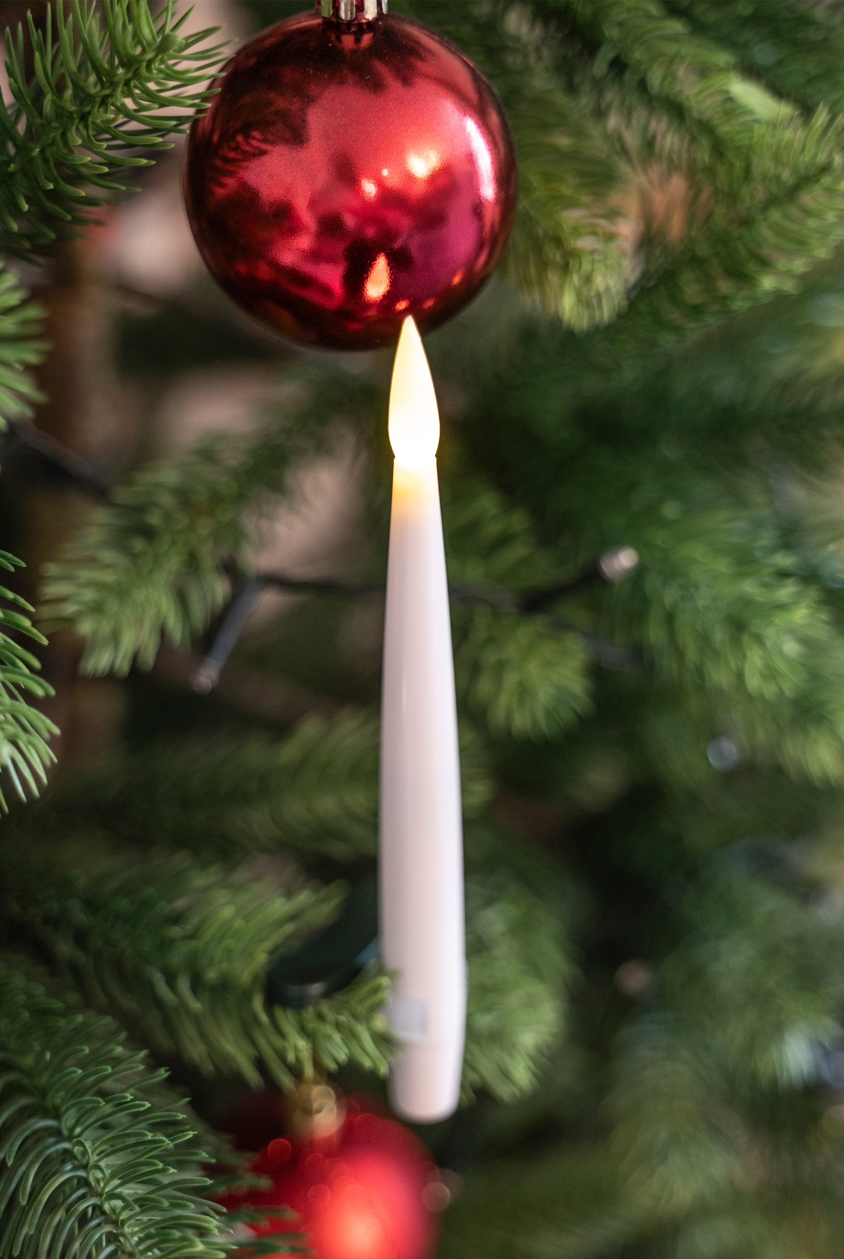 my home LED Dekolicht »LED Kerzen Nurvo« LED-Modul 10 Stk. Warmweiß Verstellbare Clips