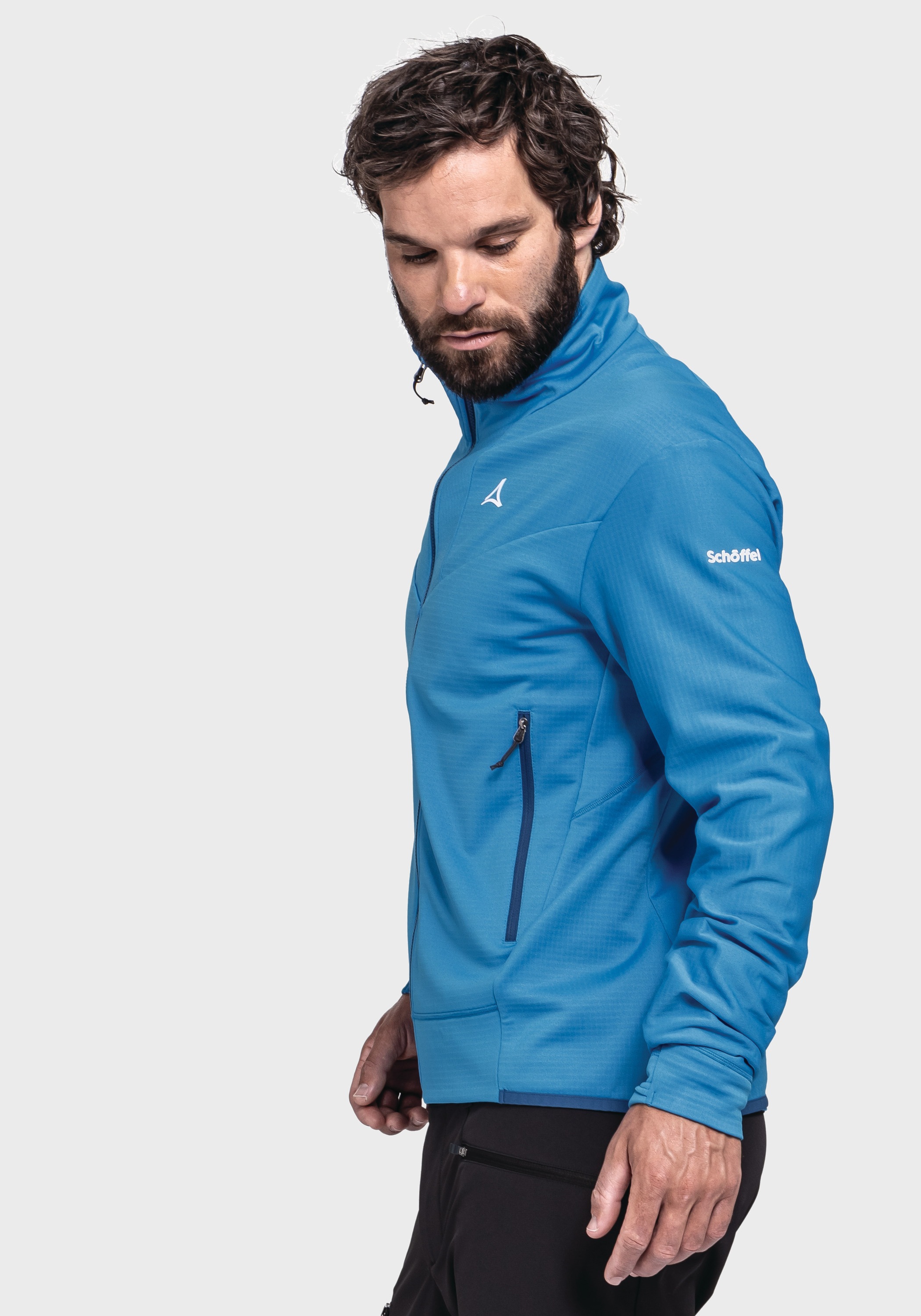 Schöffel Fleecejacke »Mountain Fleece Jkt Style Blaueis MNS«, ohne Kapuze