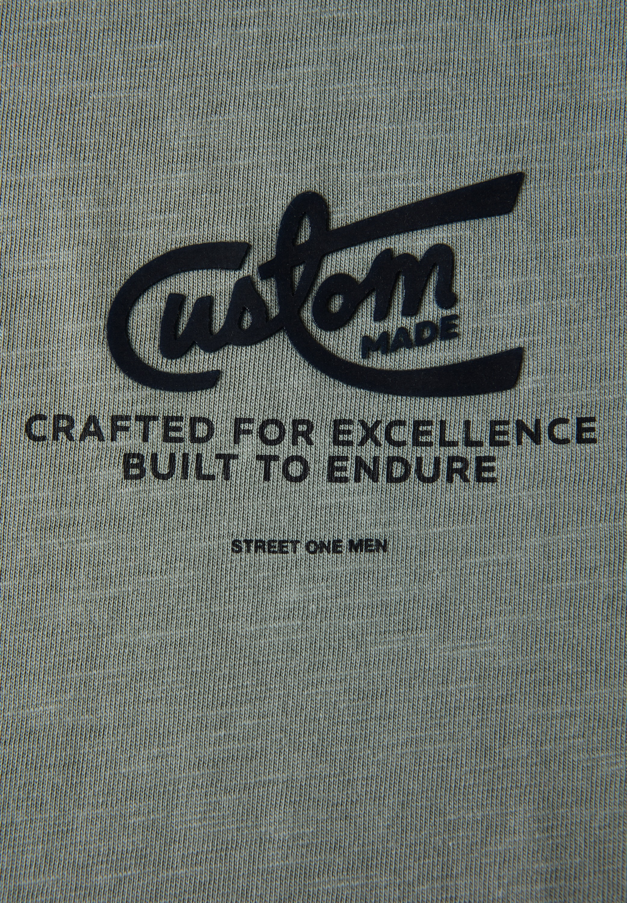 STREET ONE MEN T-Shirt, aus reiner Baumwolle