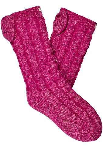 UGG Socken »W LAILA BOW fliso LINED SOCK«