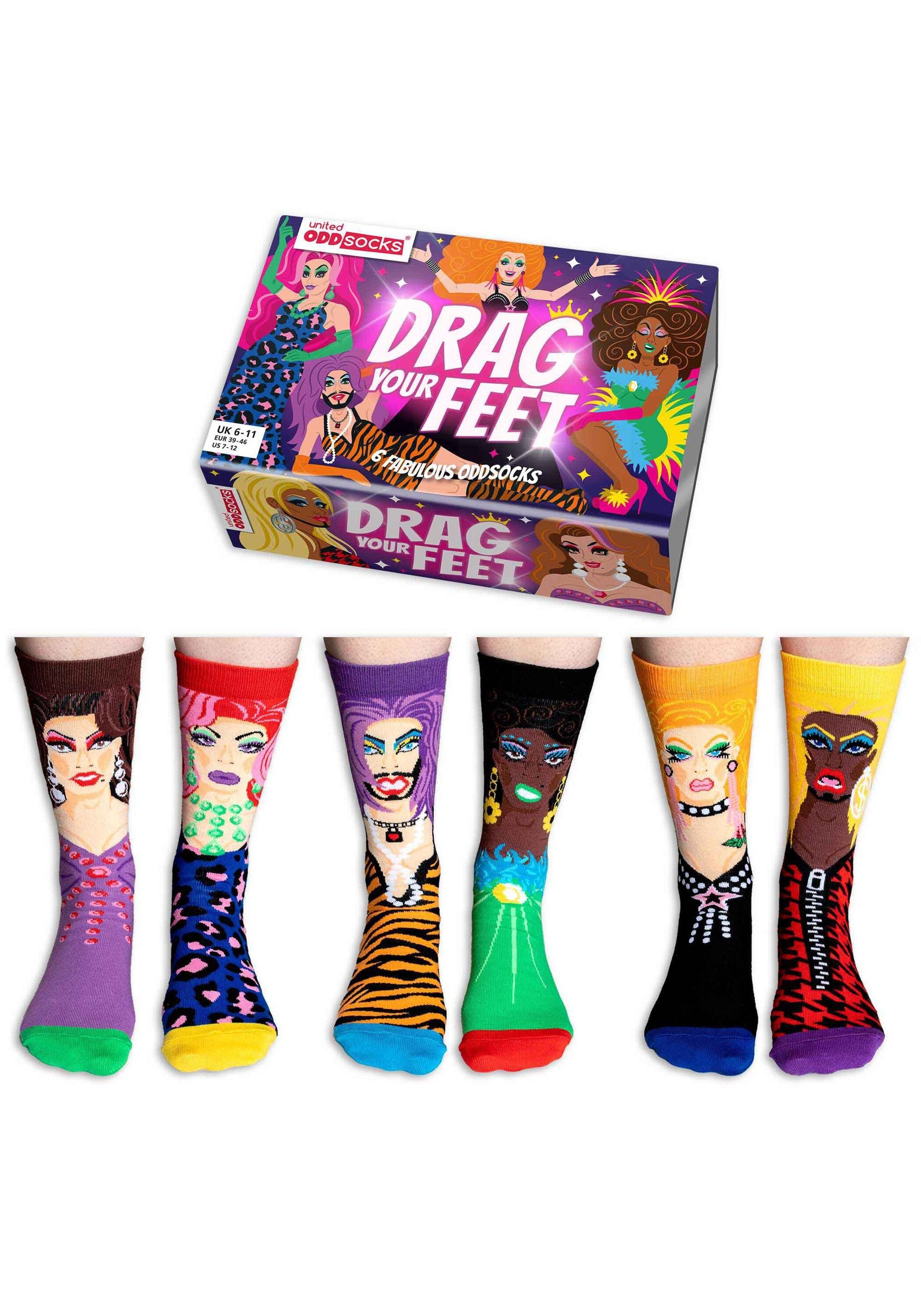 United Oddsocks Kurzsocken »Socken 3er Pack«