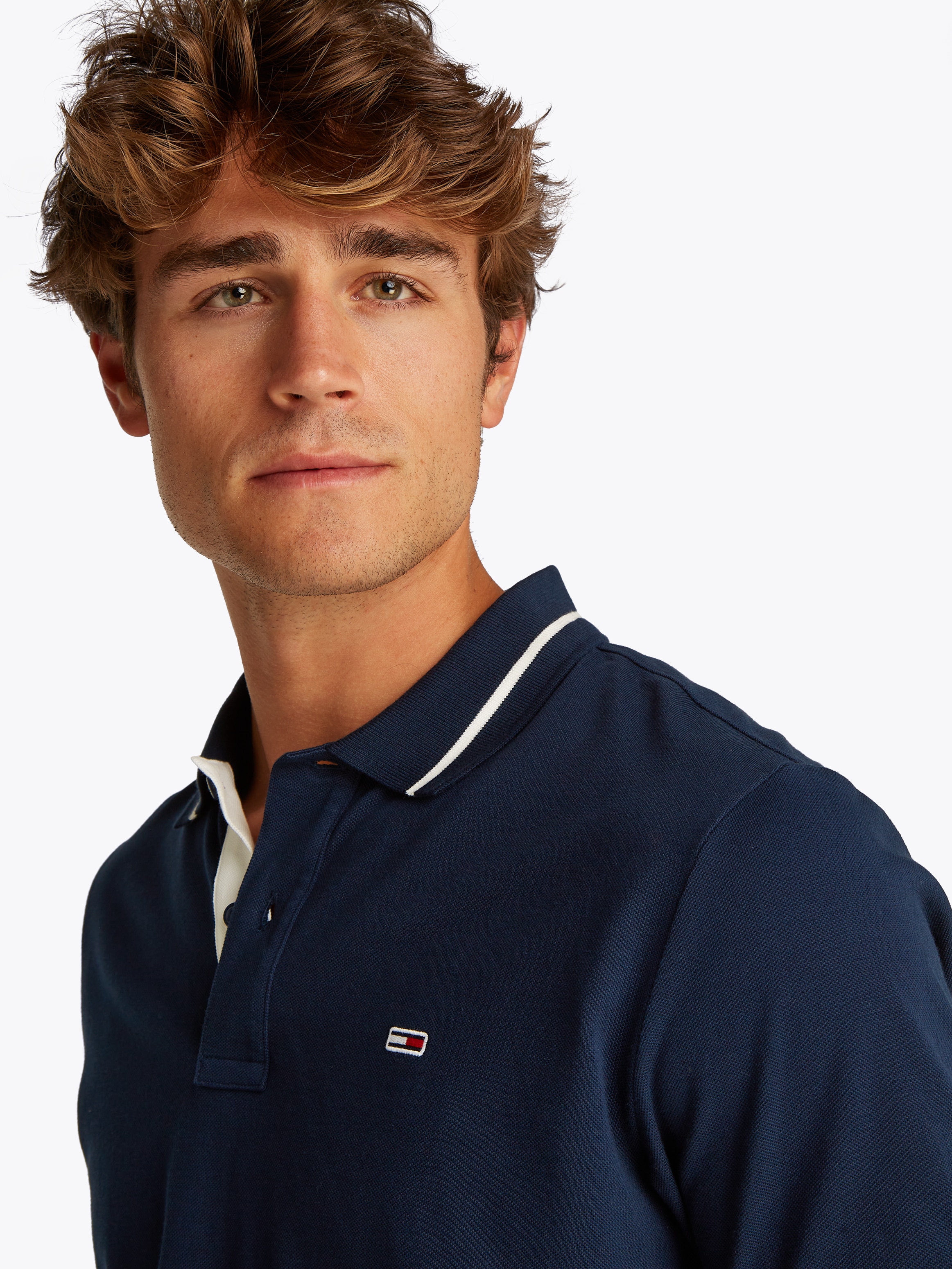 Tommy Jeans Poloshirt »TJM REG TIPPED POLO«, mit Streifendetails