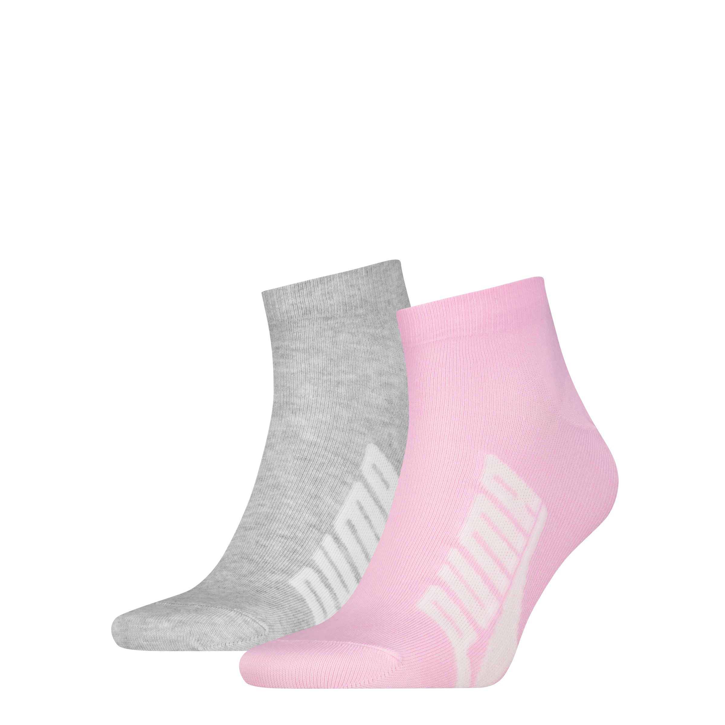 PUMA Kurzsocken "PUMA UNISEX BWT LIFESTYLE QUARTER" 2 Paar, mit großem Logo günstig online kaufen