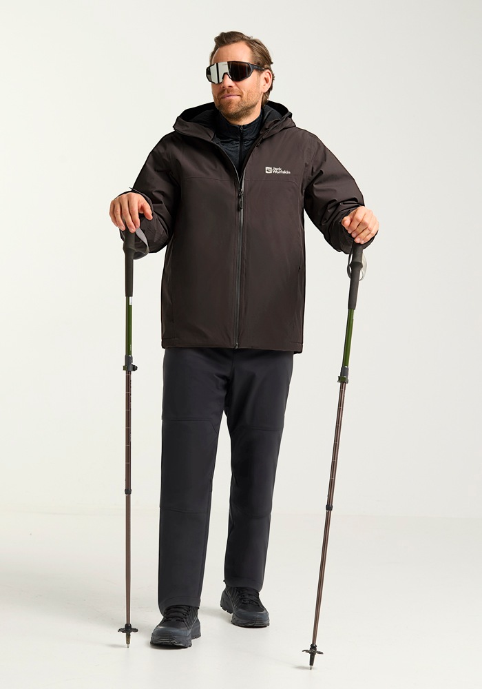 Jack Wolfskin Outdoorjacke »WISPER INS JKT M«, mit Kapuze