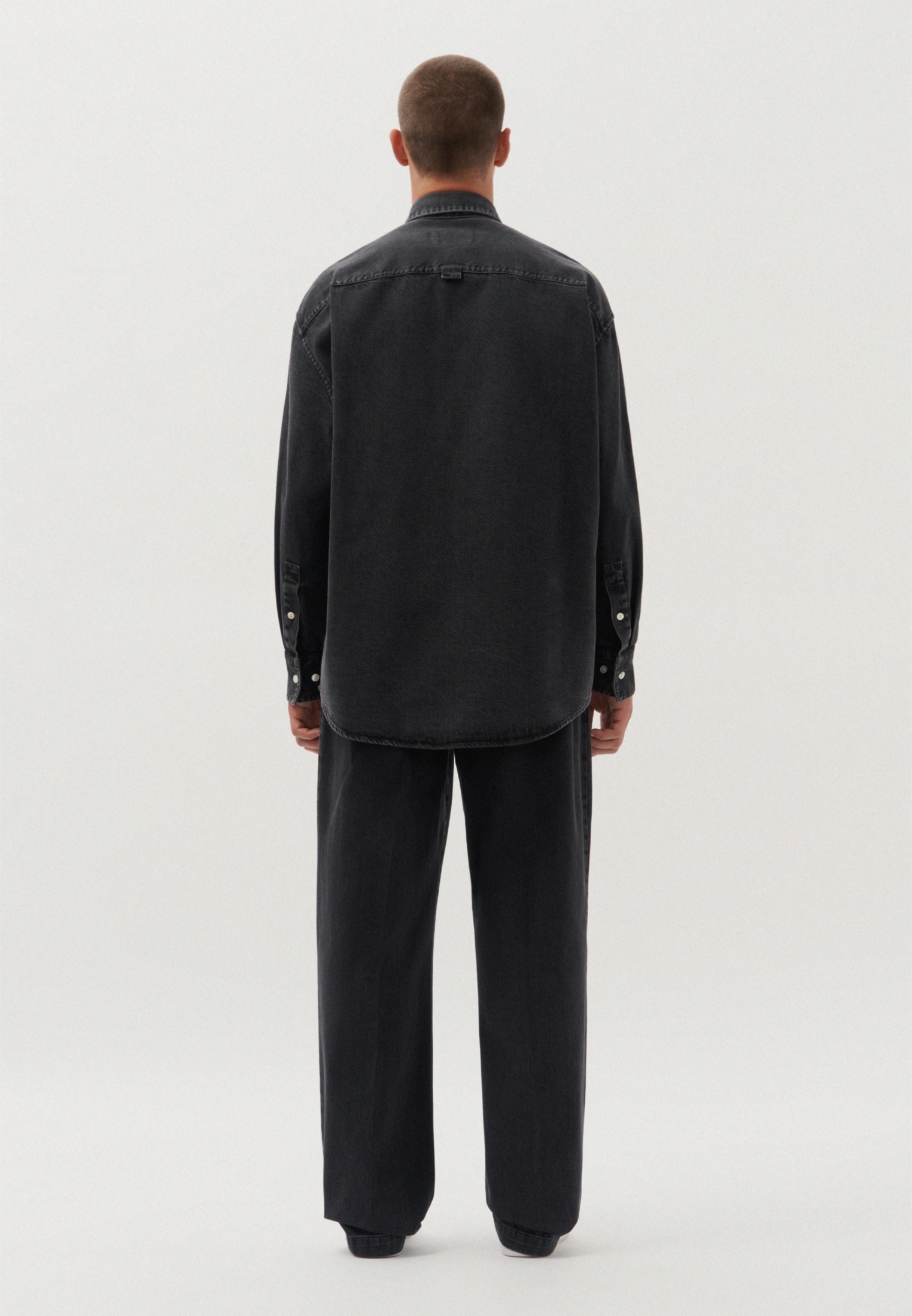 Thumbnail - studio seidensticker Jeanshemd "Studio" Oversized Langarm Kentkragen Uni