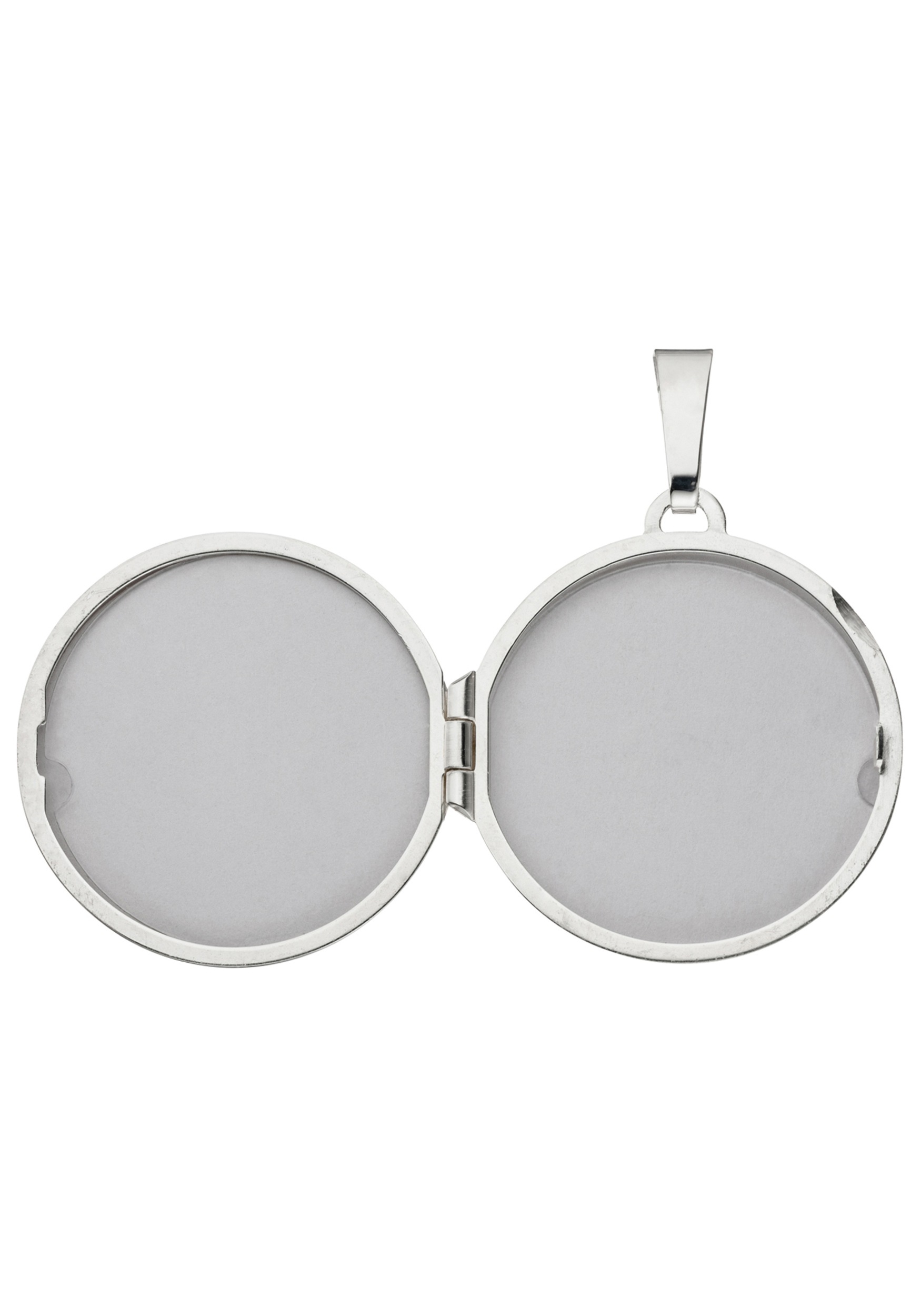 JOBO Medallionanhänger »Anhänger Medaillon rund«, 925 Silber mit Onyx