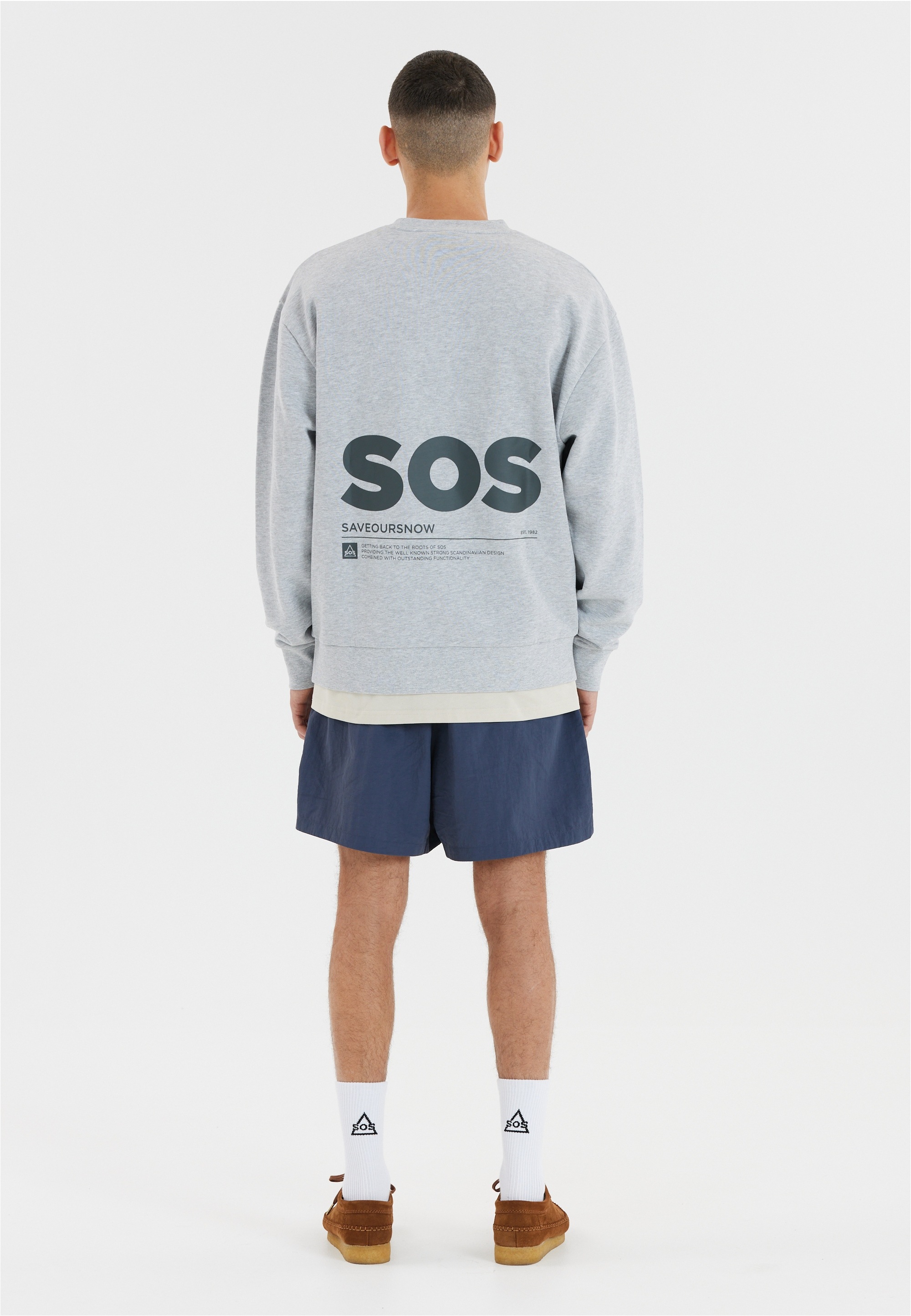 SOS Sweatshirt »Bovec«, aus reiner Bio-Baumwolle
