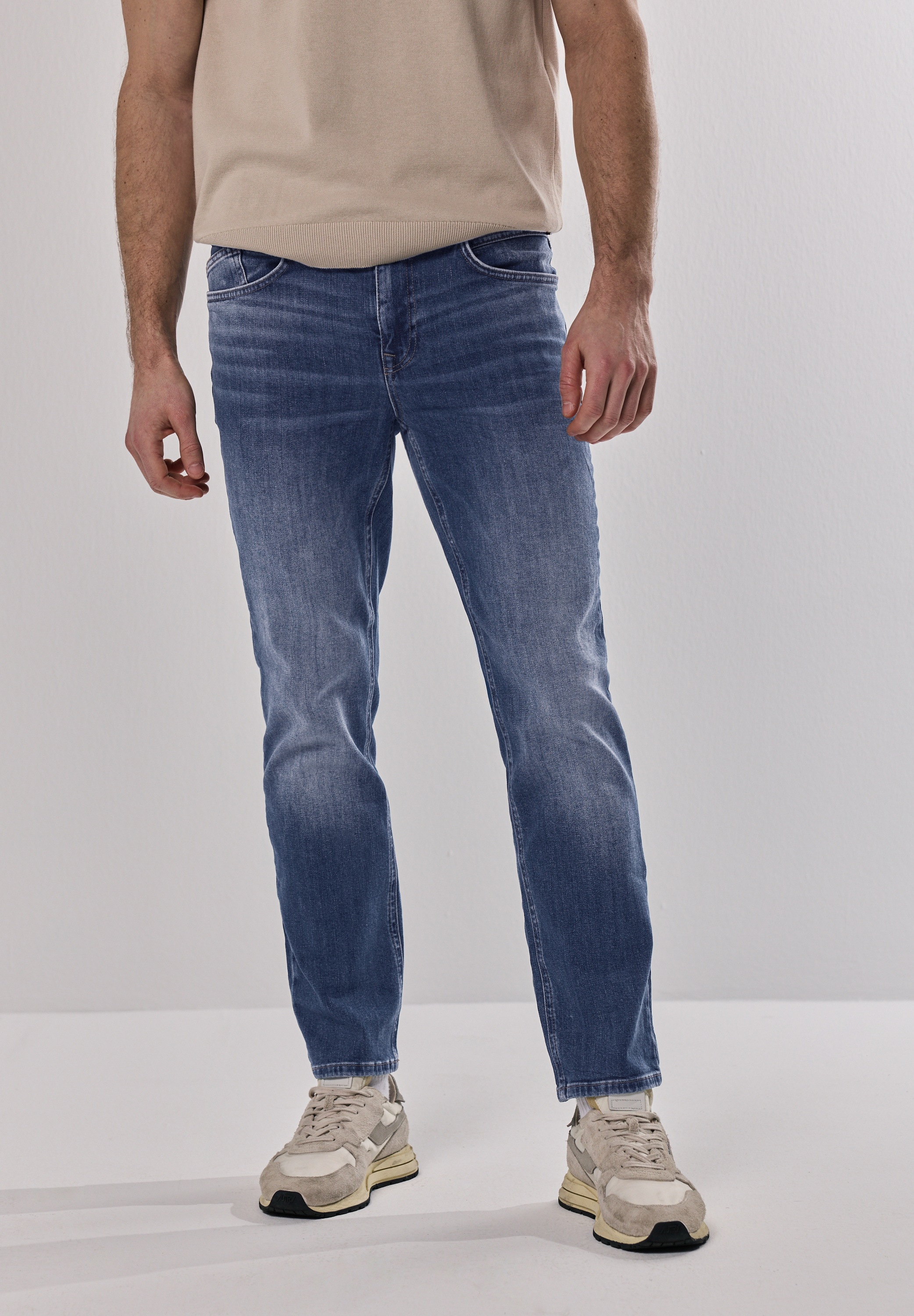 STREET ONE MEN Slim-fit-Jeans, 5-Pocket-Style