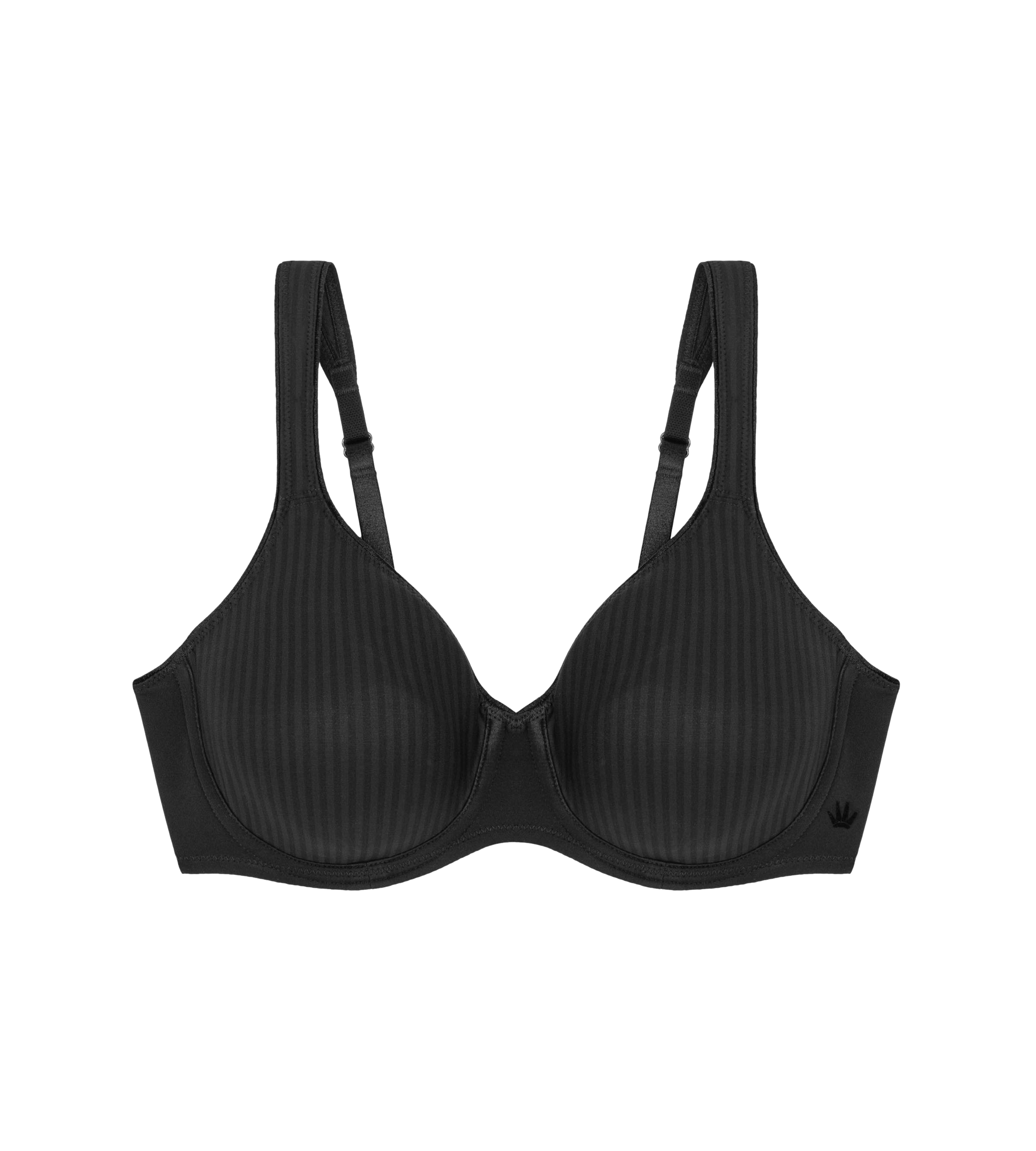 Triumph Bügel-BH »Modern Soft+Cotton W« mit dezenten Glanz-Streifenmuster und breiten Trägern