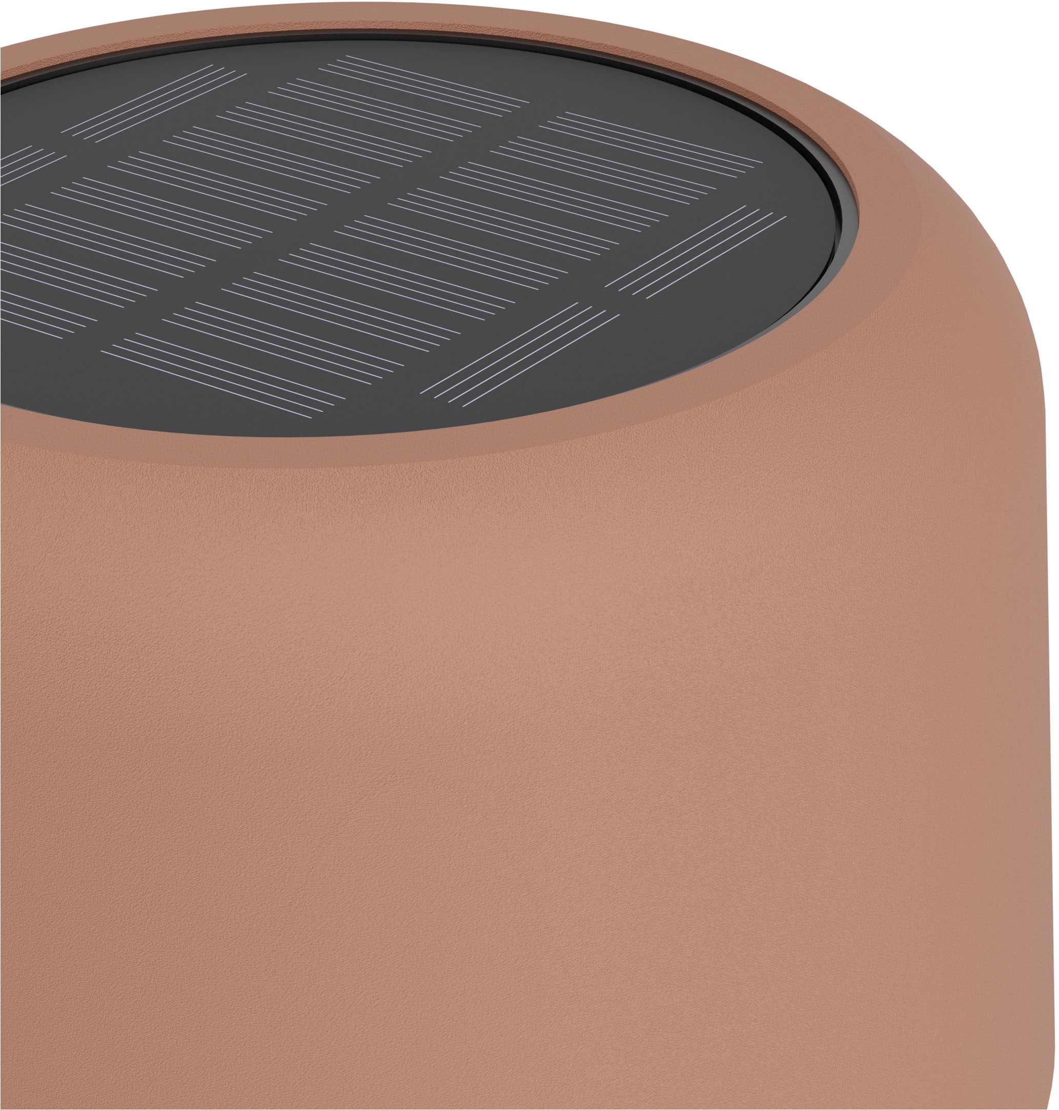 EGLO Stehlampe »ROCCANOVA-L Stehlampe - Stahl - SOLAR-LED - 2,8W - IP44« LED-Modul 1 Stk. Warmweiß Standleuchte, Leselampe, Wohzimmer, Schlafzimmer, H120 x Ø13,5 cm