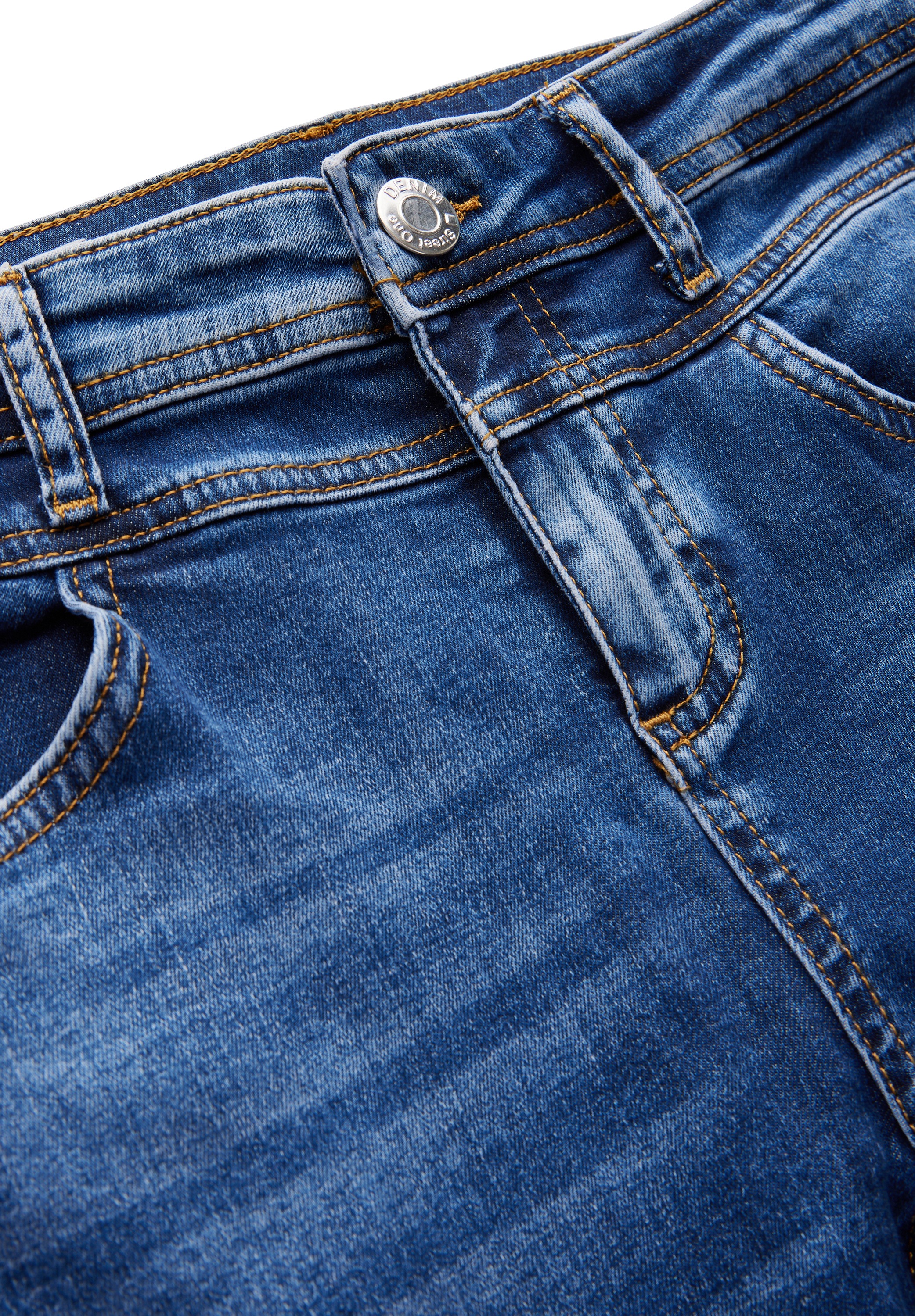 Thumbnail - STREET ONE Comfort-fit-Jeans, High Waist