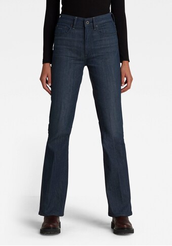 G-Star RAW Weite Jeans »3301 Flare«, mit hohen Bund und weiten Beinverlauf kaufen