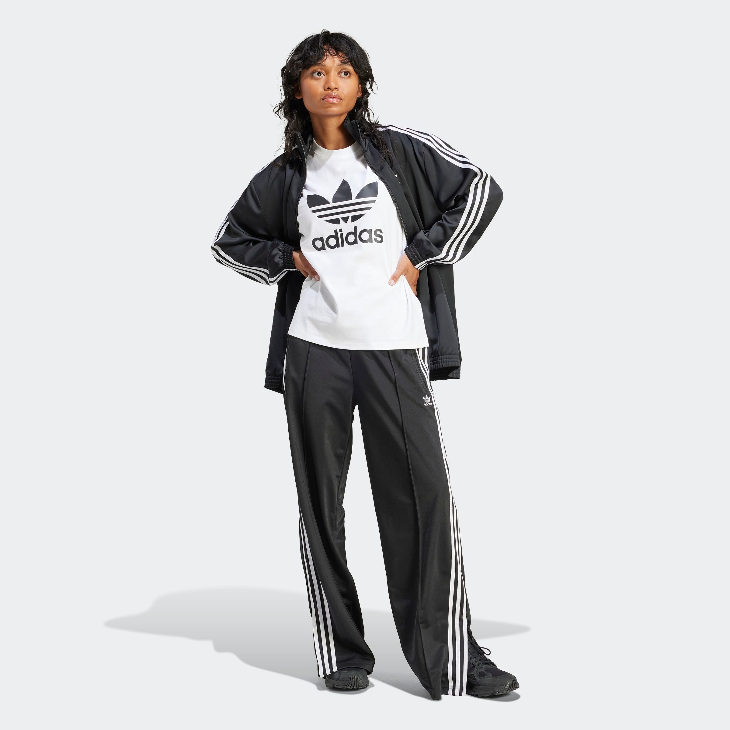 adidas Originals T-Shirt »TREFOIL TEE«, Basic Shirt mit großem Trefoil Logoprint