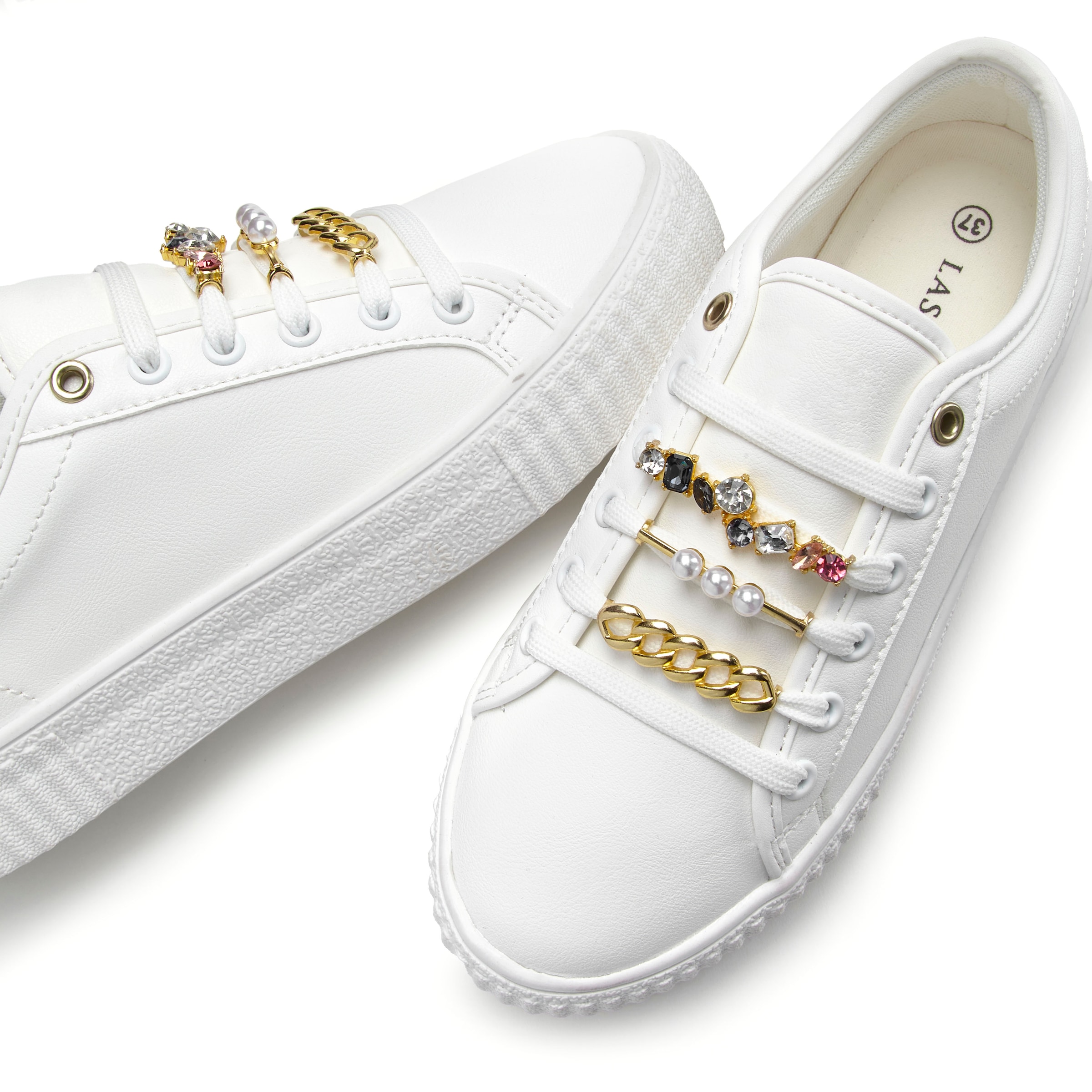LASCANA Sneaker, aus Textil, Plateausohle, Schnürhalbschuhe, Freizeitschuhe VEGAN