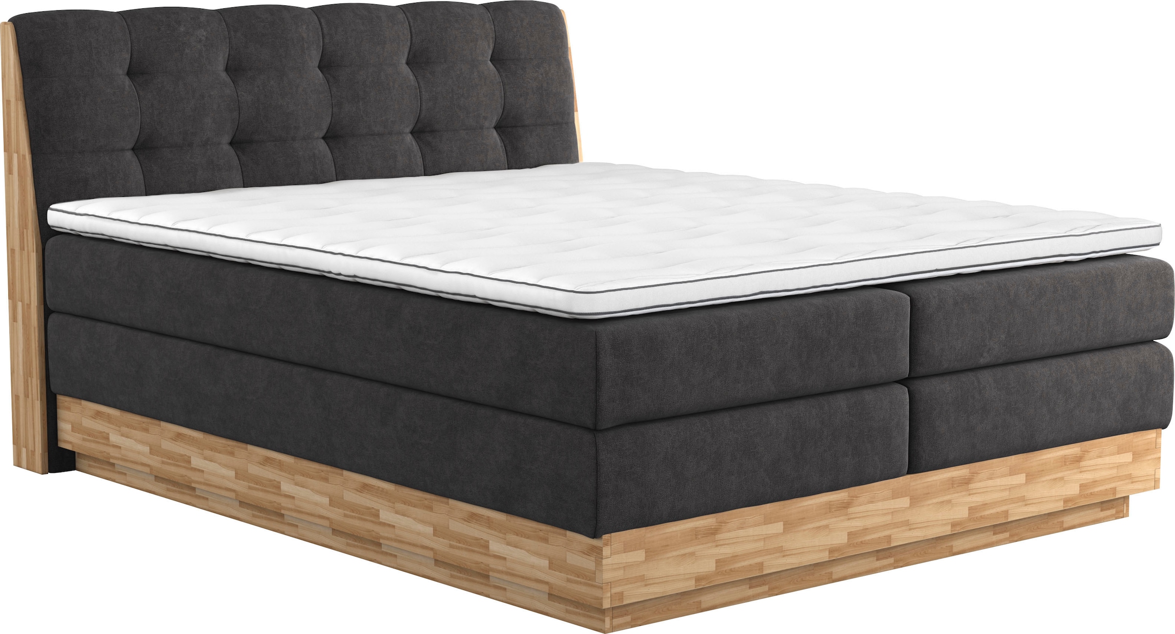 Home affaire "Naome" Boxspringbett, Inklusive Topper